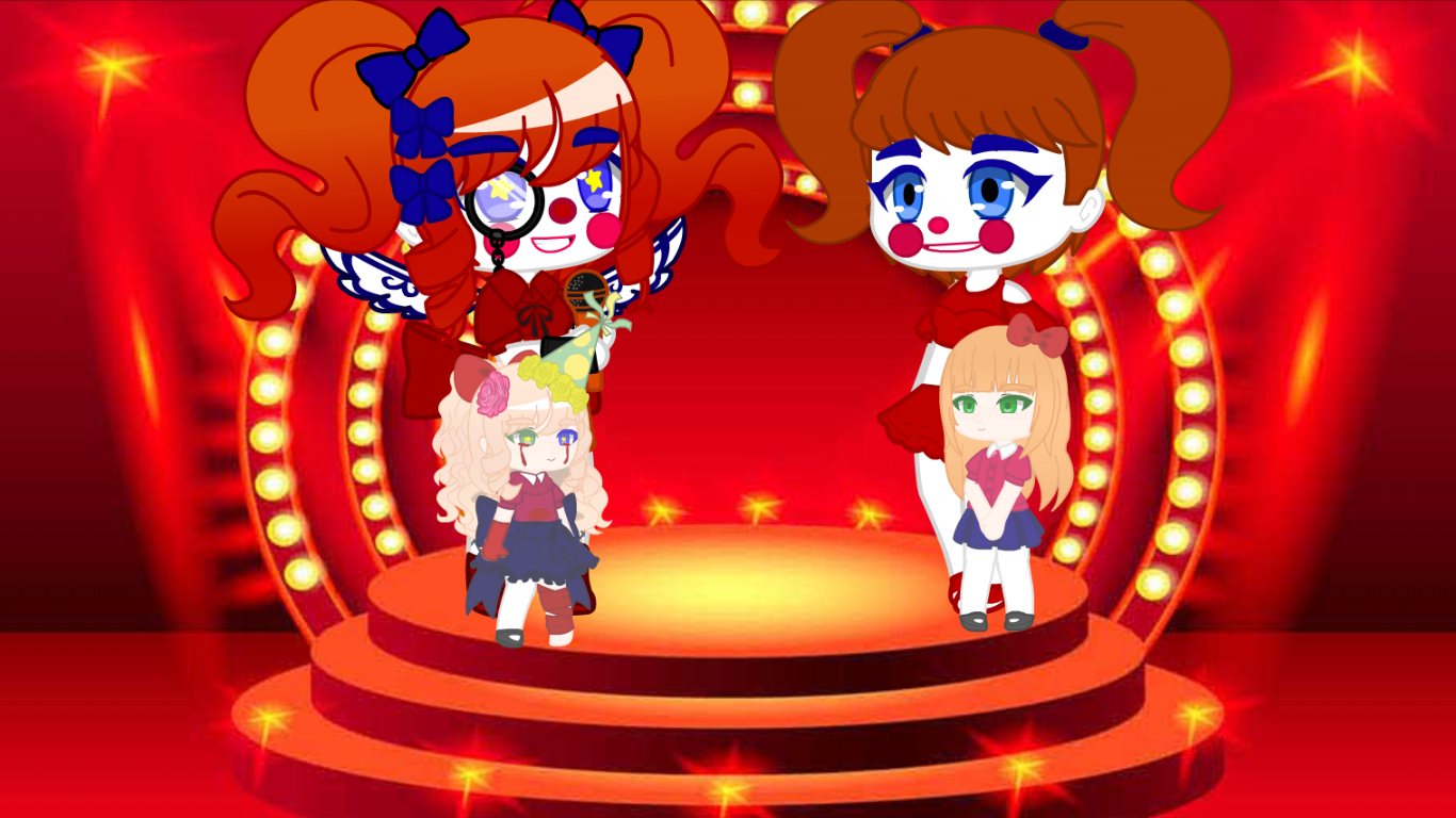 My two Circus Baby and Elizabeth designs :)