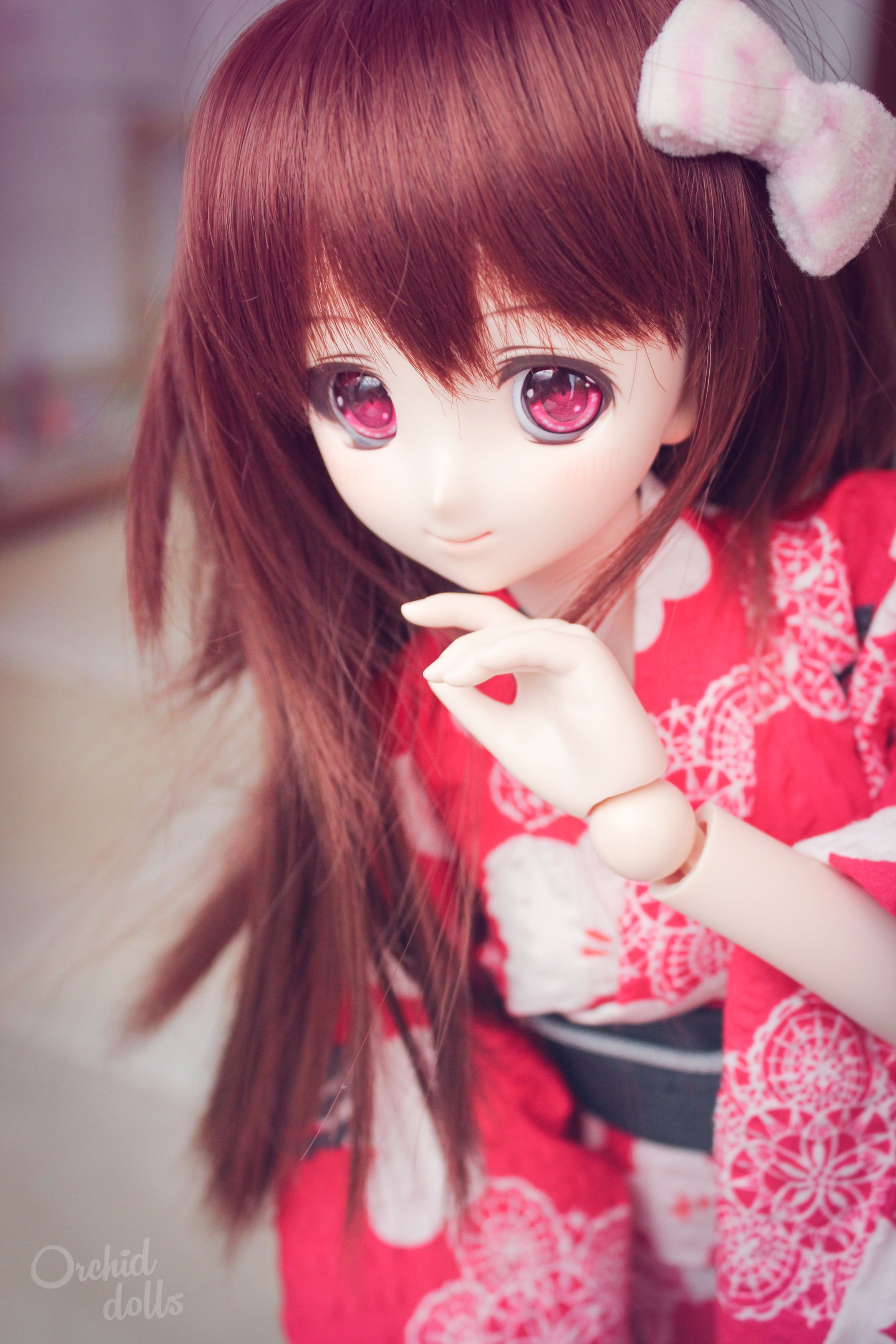 Millhe (Dollfie Dream Sister Millhiore) 2014 09 24 Catch Me If You Can. Cute Girl HD Wallpaper, Anime Dolls, Kawaii Doll
