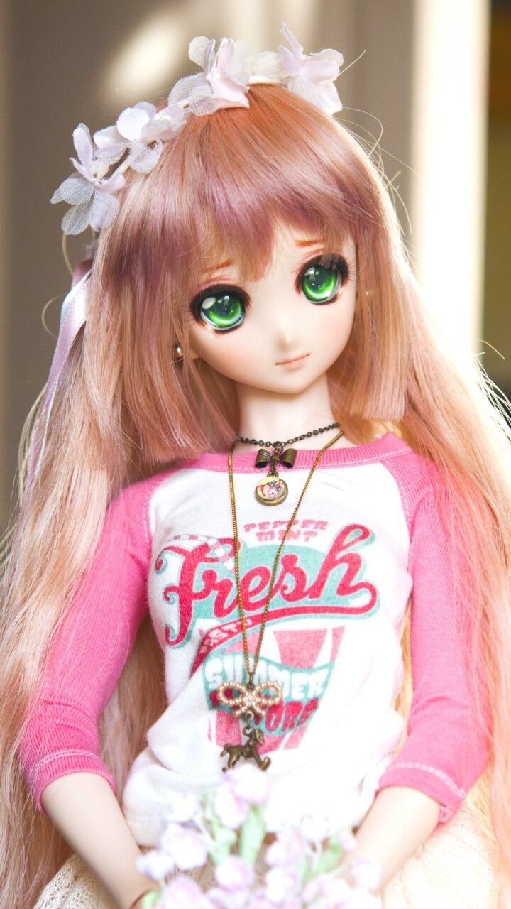 Cute BJD Doll is on Displayed BJD Stands for Balls Jointed Doll Stock  Photo  Image of ball beauty 203379746