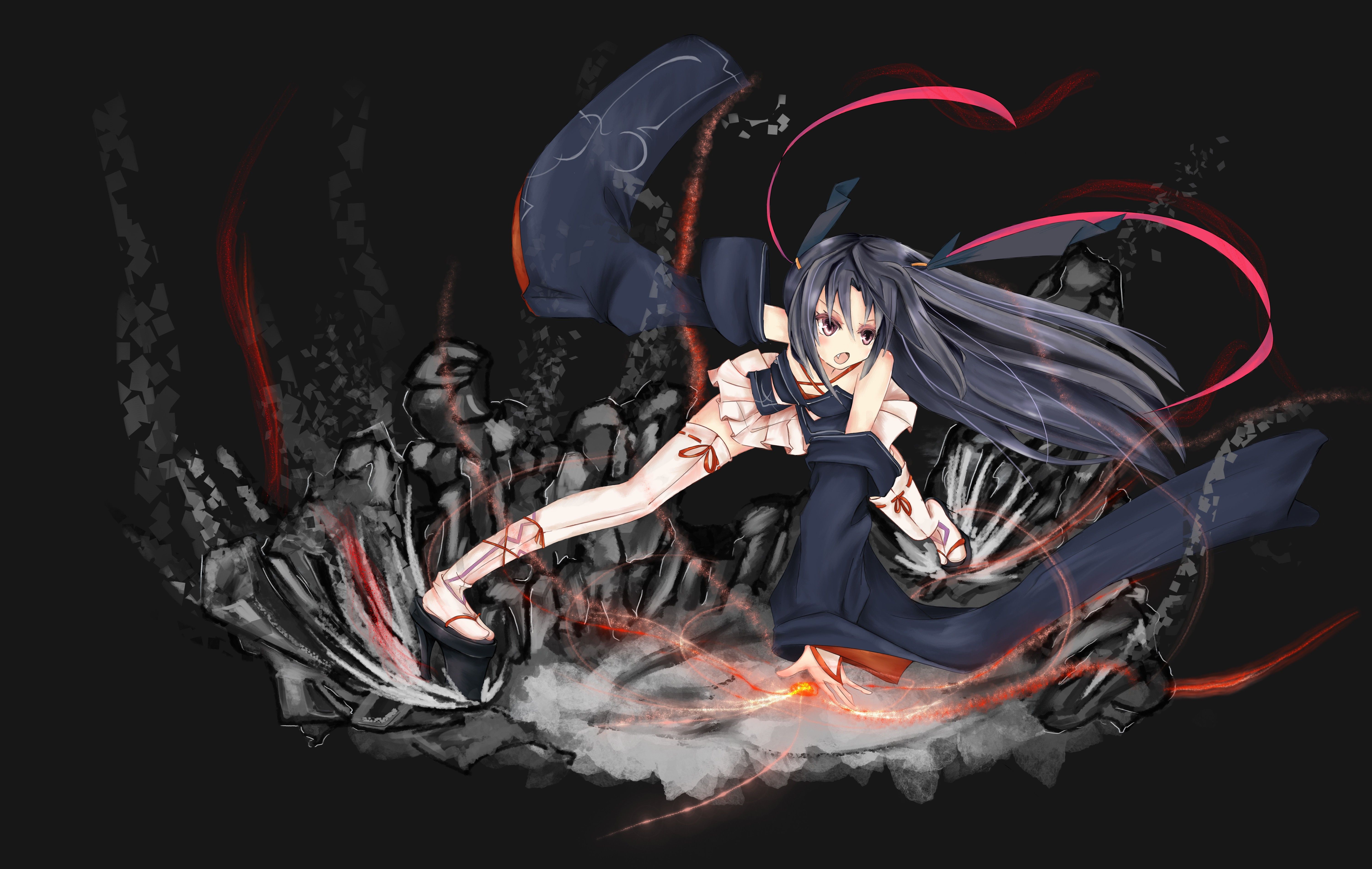 Wallpaper, anime girls, demon, Unbreakable Machine Doll, Yaya, computer wallpaper, fictional character 6000x3800