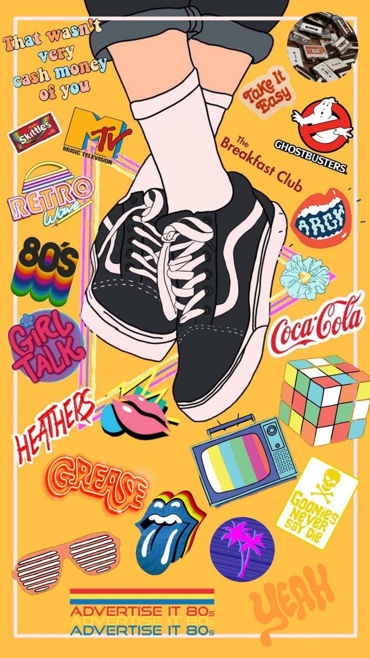 80s 90s Wallpaper By Kylie23700 Wallpaper, Cool Background Wallpaper, IPhone Wallpaper Video