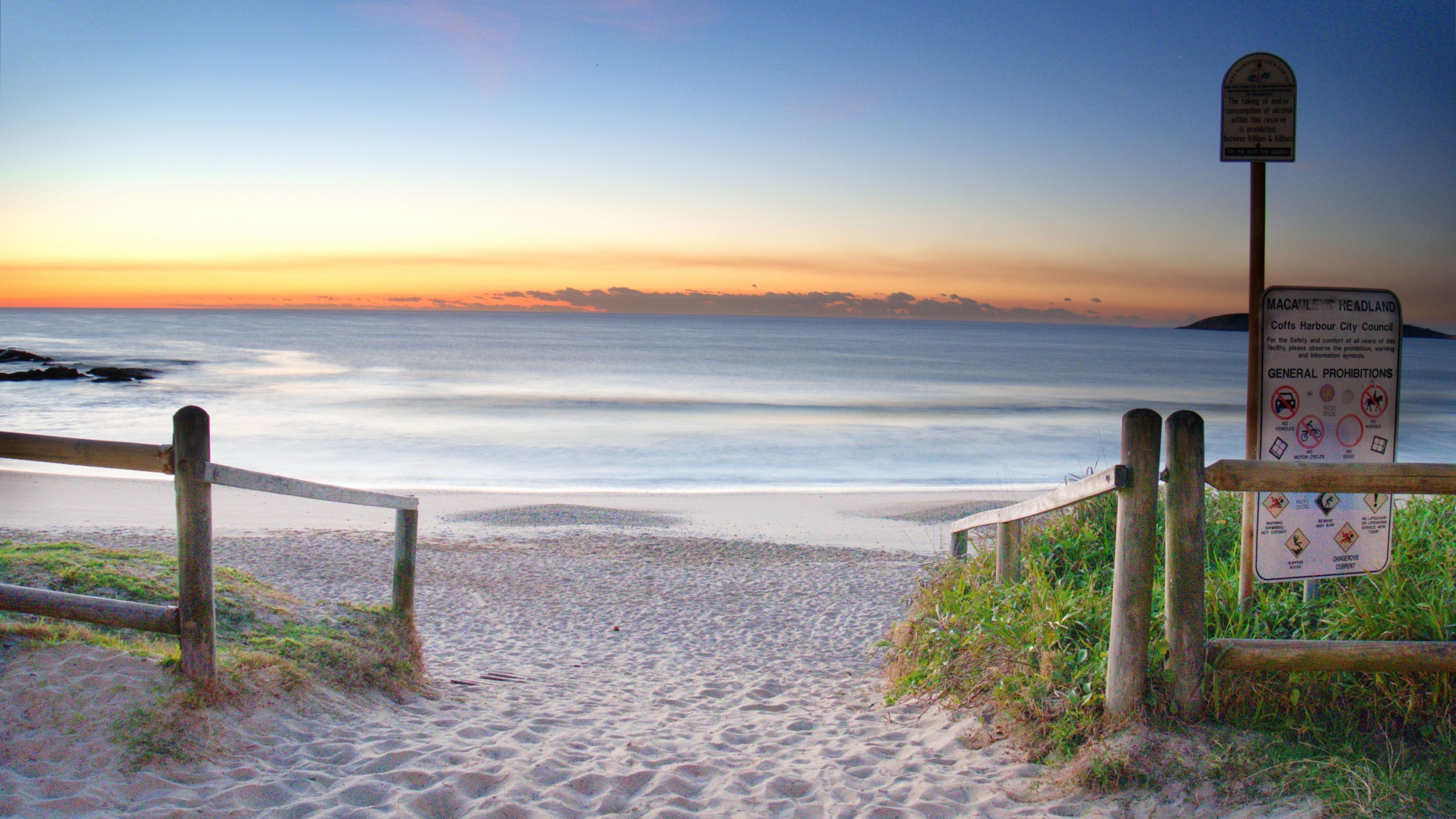 Download 3840x2160 wallpaper sand, beach, sunrise, sky, beautiful scenery, nature, 4k, uhd 16:9, widescreen, 3840x2160 HD image, background, 3362