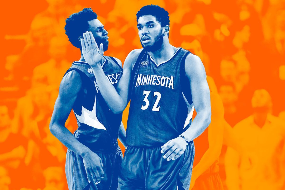 Karl Anthony Towns And Andrew Wiggins Are The New KD And Russ