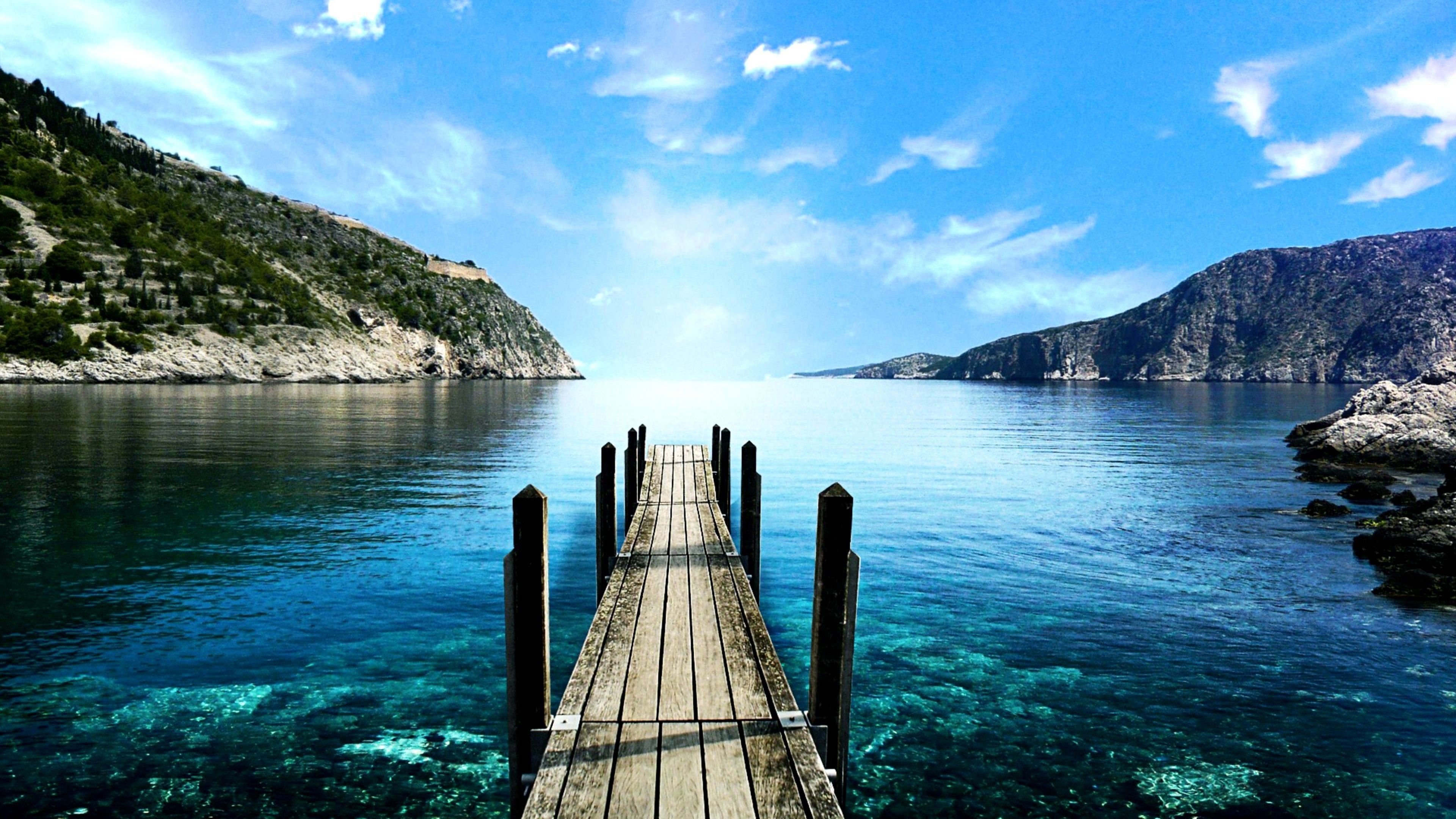 Beautiful Beach 4K wallpaper