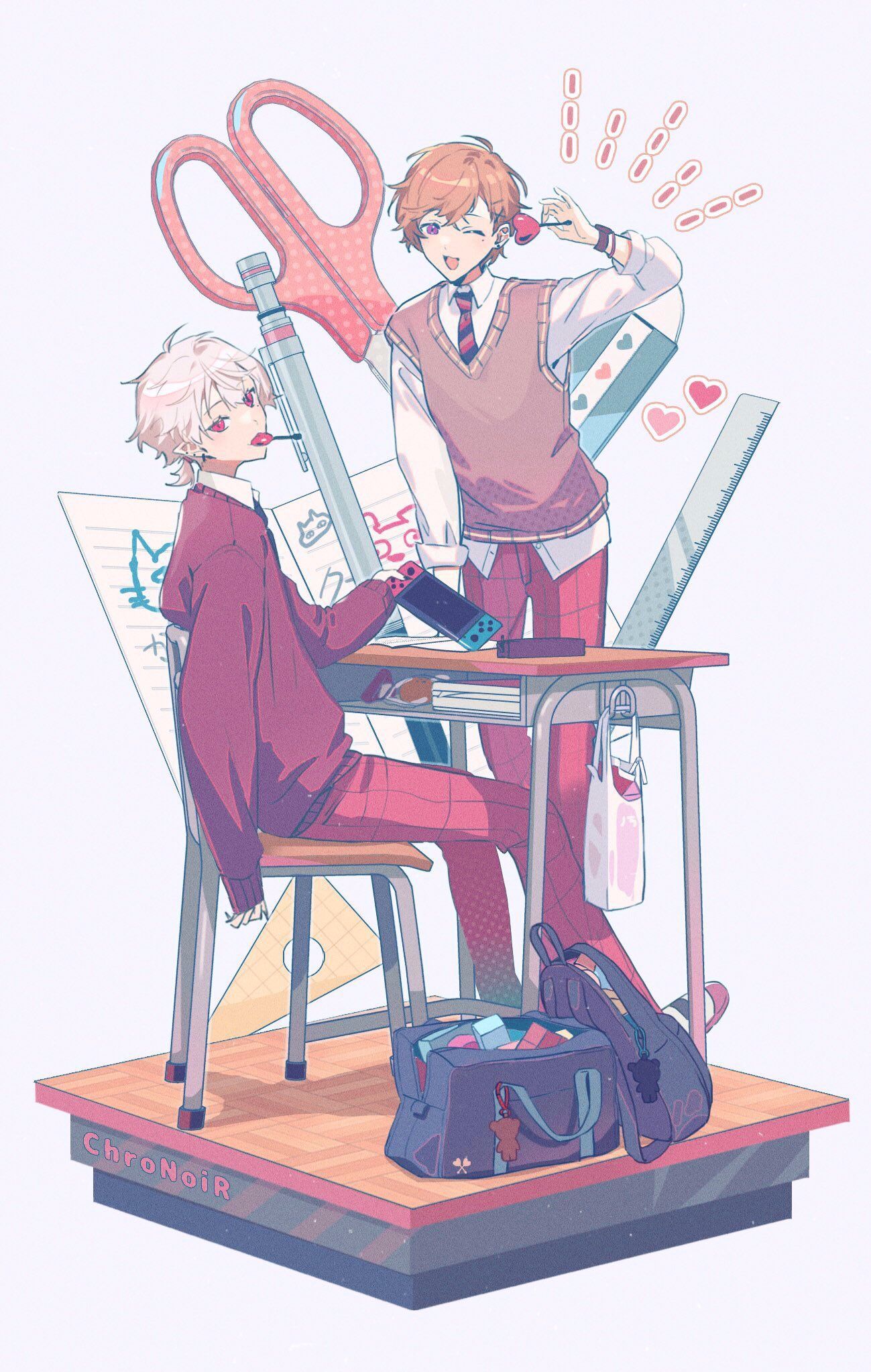 ChroNoiR wallpaper ideas. anime, anime boy, anime guys