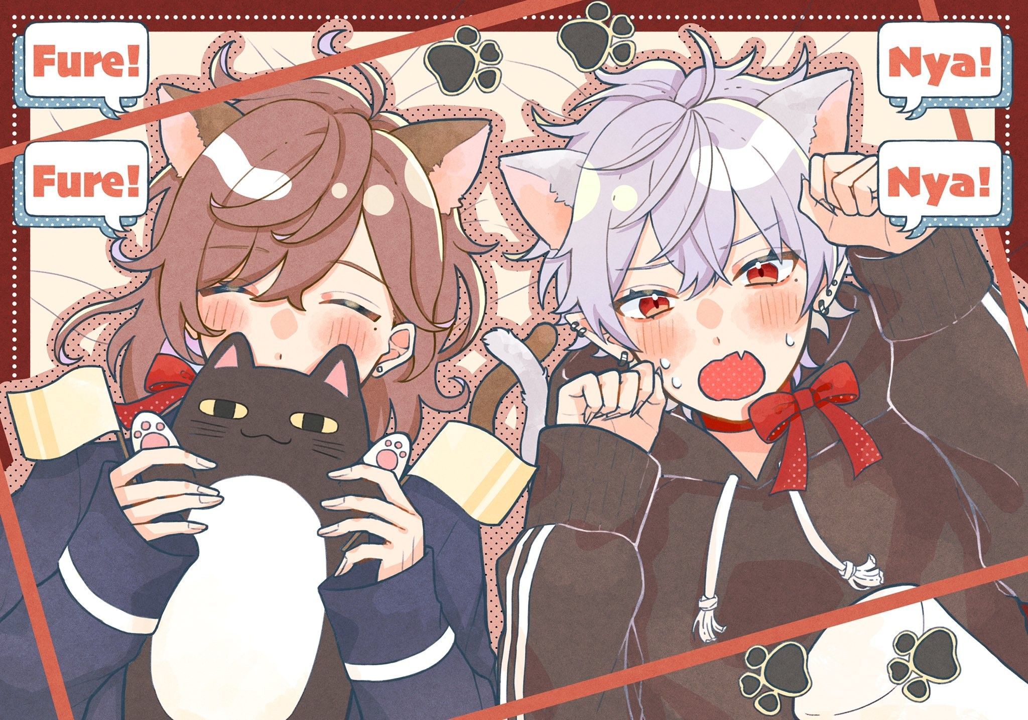 ChroNoiR. Cute drawings, Anime, Illustration art