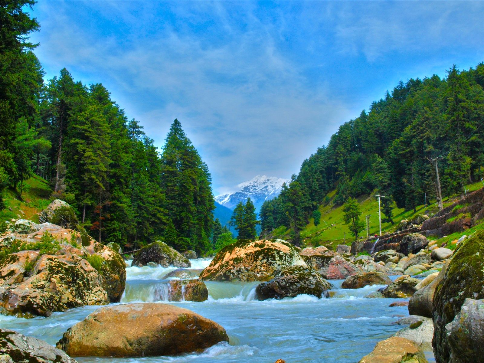 Natural Beauty Of Kashmir Valley