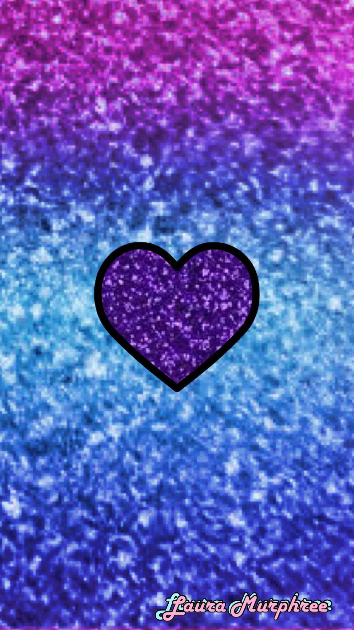 Purple and Blue Glitter Wallpaper Free Purple and Blue Glitter Background