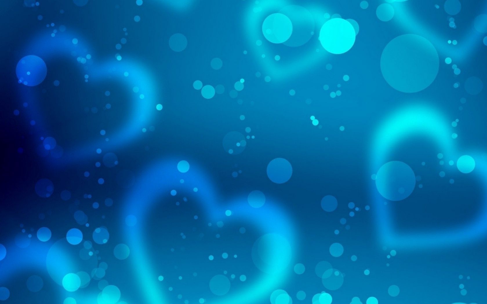 Download wallpaper 1680x1050 glare, hearts, background, glitter widescreen 16:10 HD background