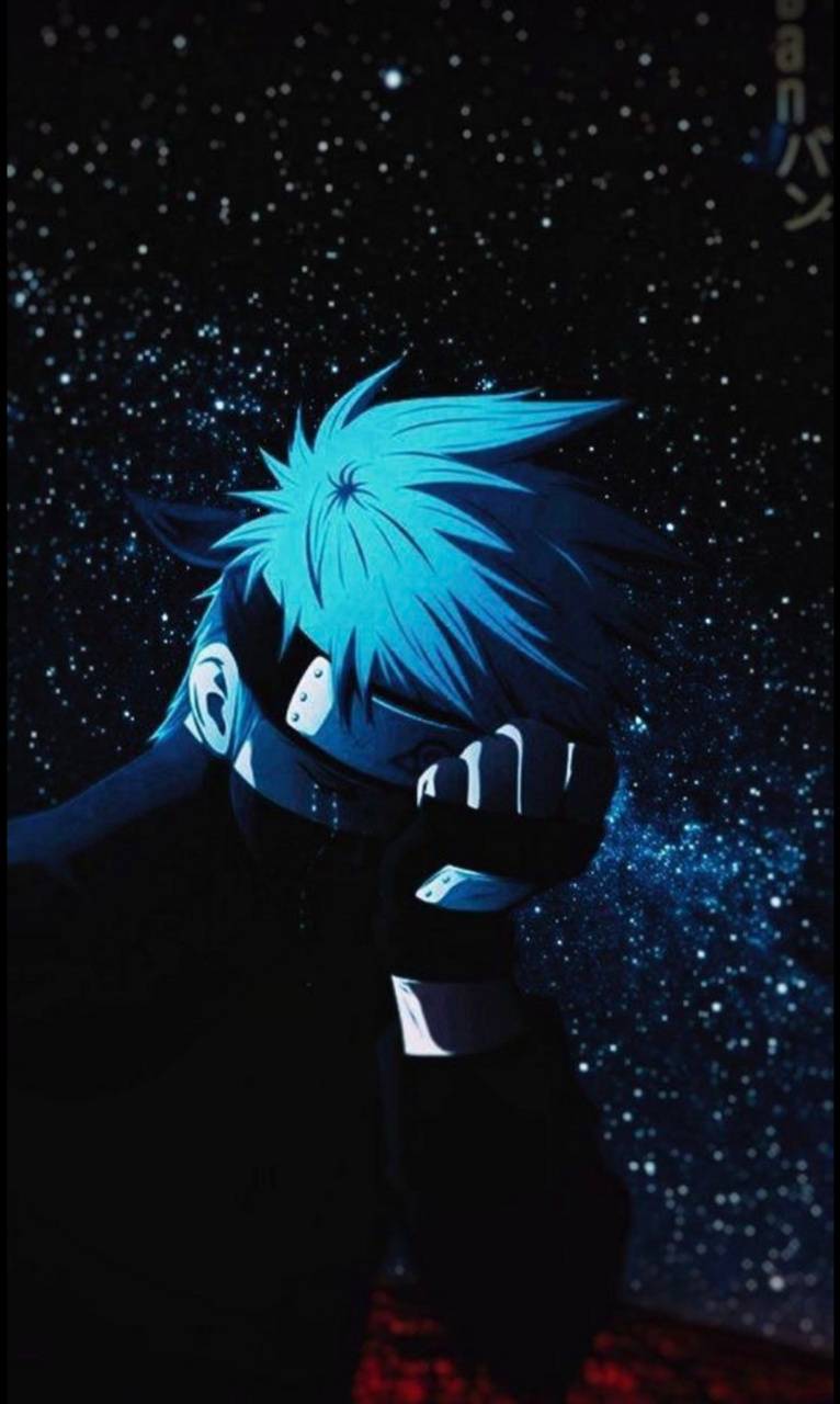 Kakashi Hatake, anime, black, charecter, dark, hatake, kakashi, naruto,  shippuden, HD phone wallpaper