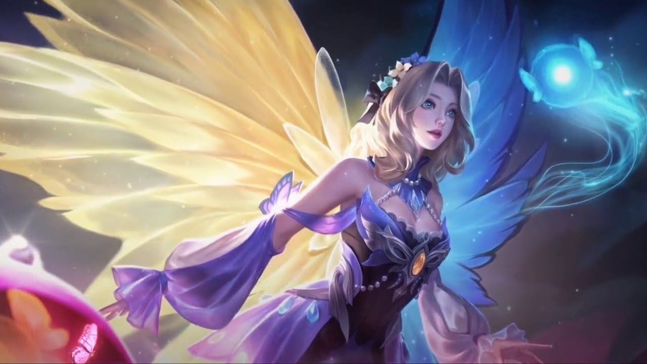 Live Wallpaper & Entrance Lunox (Butterfly Seraphim) HD+ MLBB