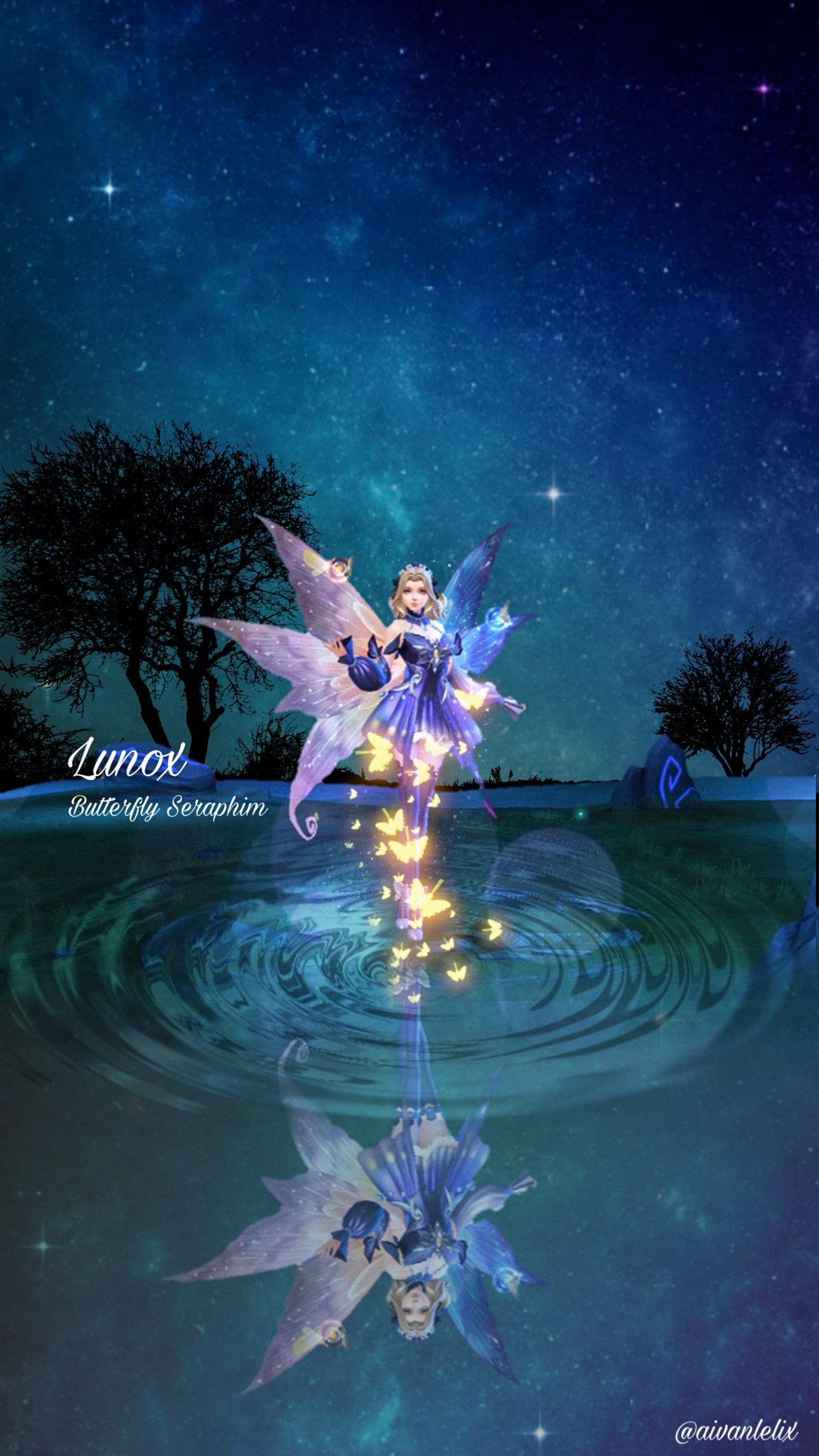 Lunox Butterfly Seraphim #mlbb Image