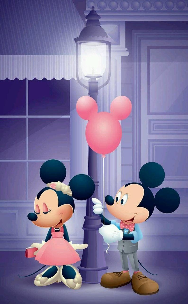 Love Mickey Mouse Minnie Mouse artwork HD wallpaper  Wallpaperbetter