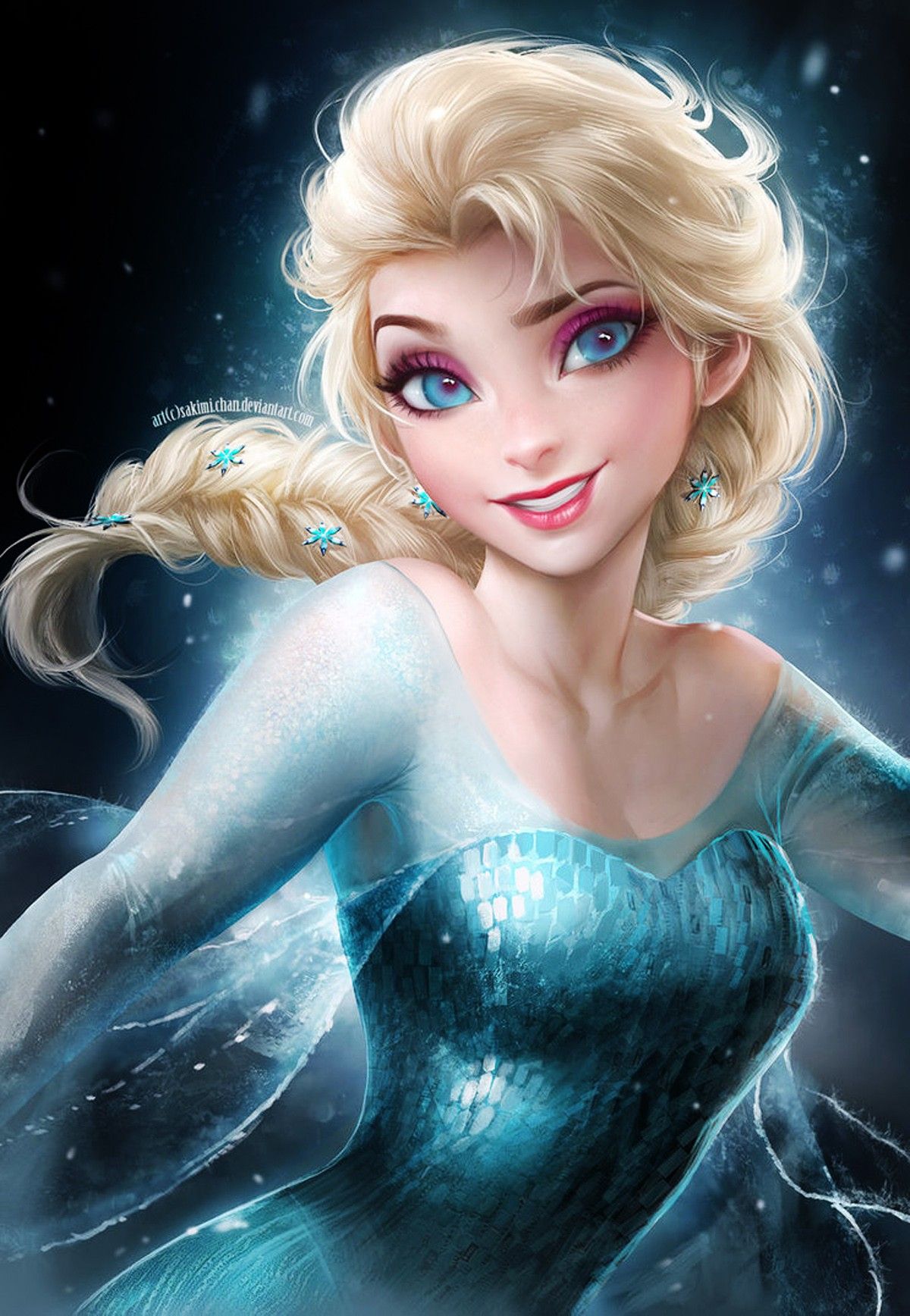 Princess Elsa HD wallpaper, Background
