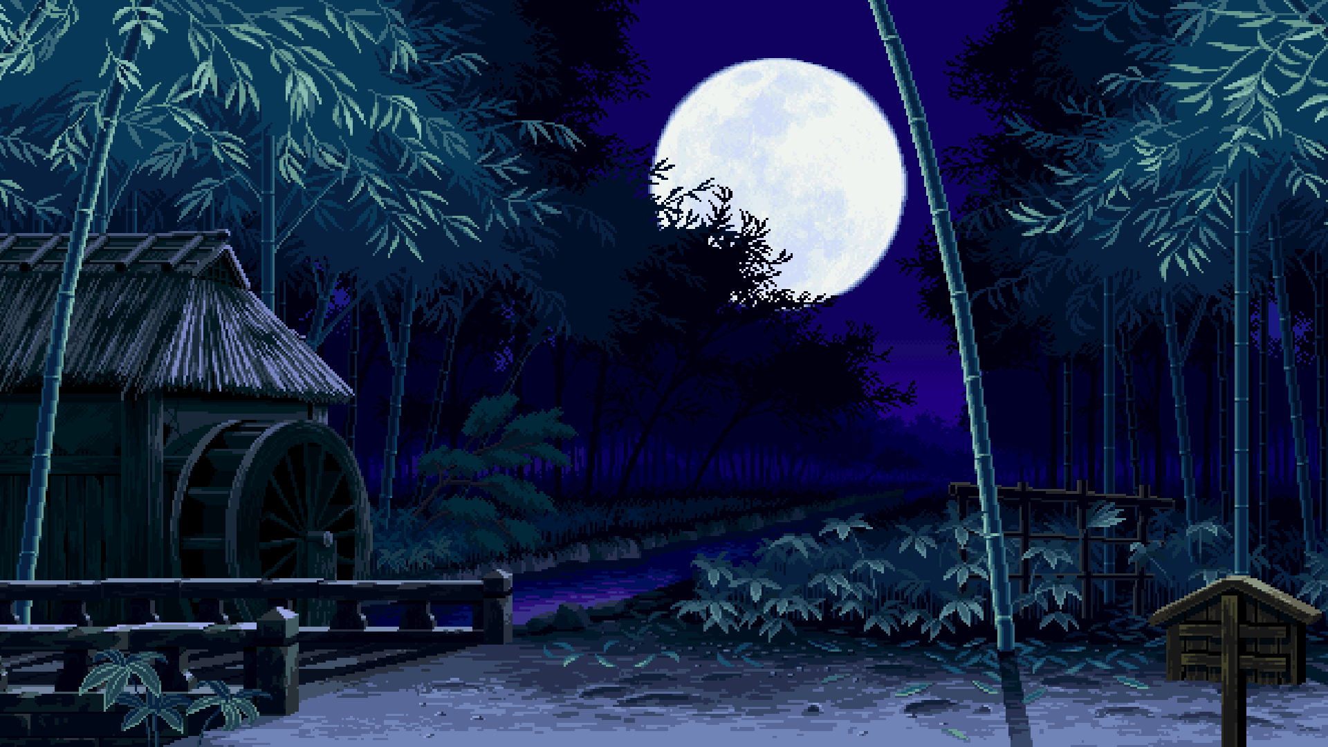 8 Bit, Art, Moon, Pixel HD Wallpaper & Background • 28601 • Wallur