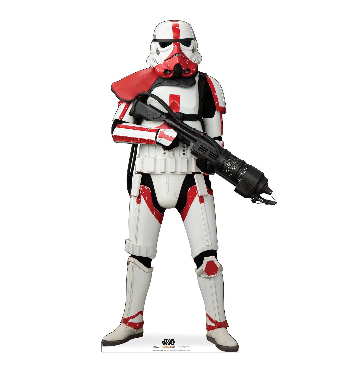 Advanced Graphics Incinerator Trooper Mandalorian Disney Lucas Films Cardboard Standup