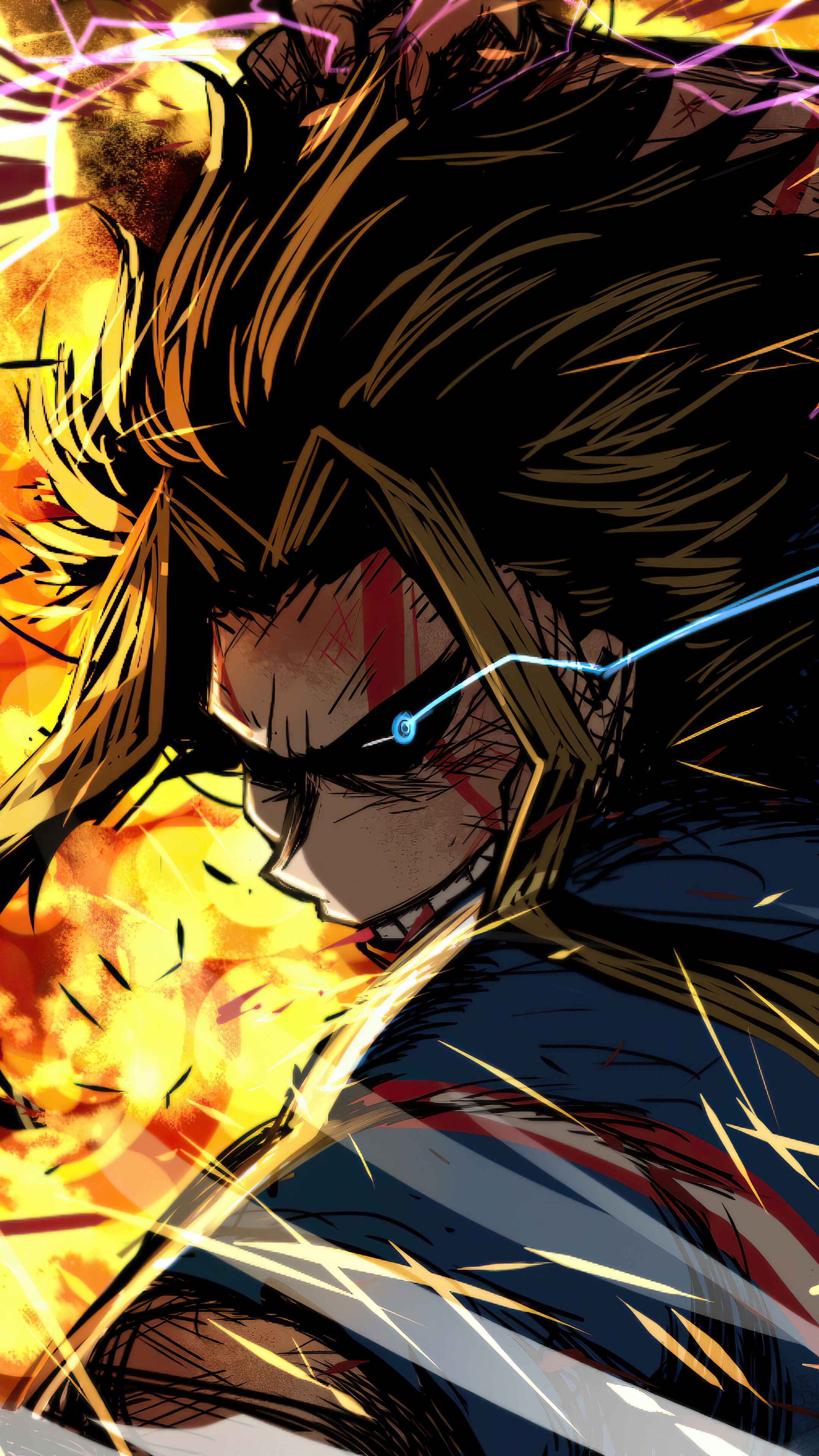 All Might, My Hero Academia, 4K phone HD Wallpaper, Image, Background, Photo and Picture. Mocah HD Wallpaper