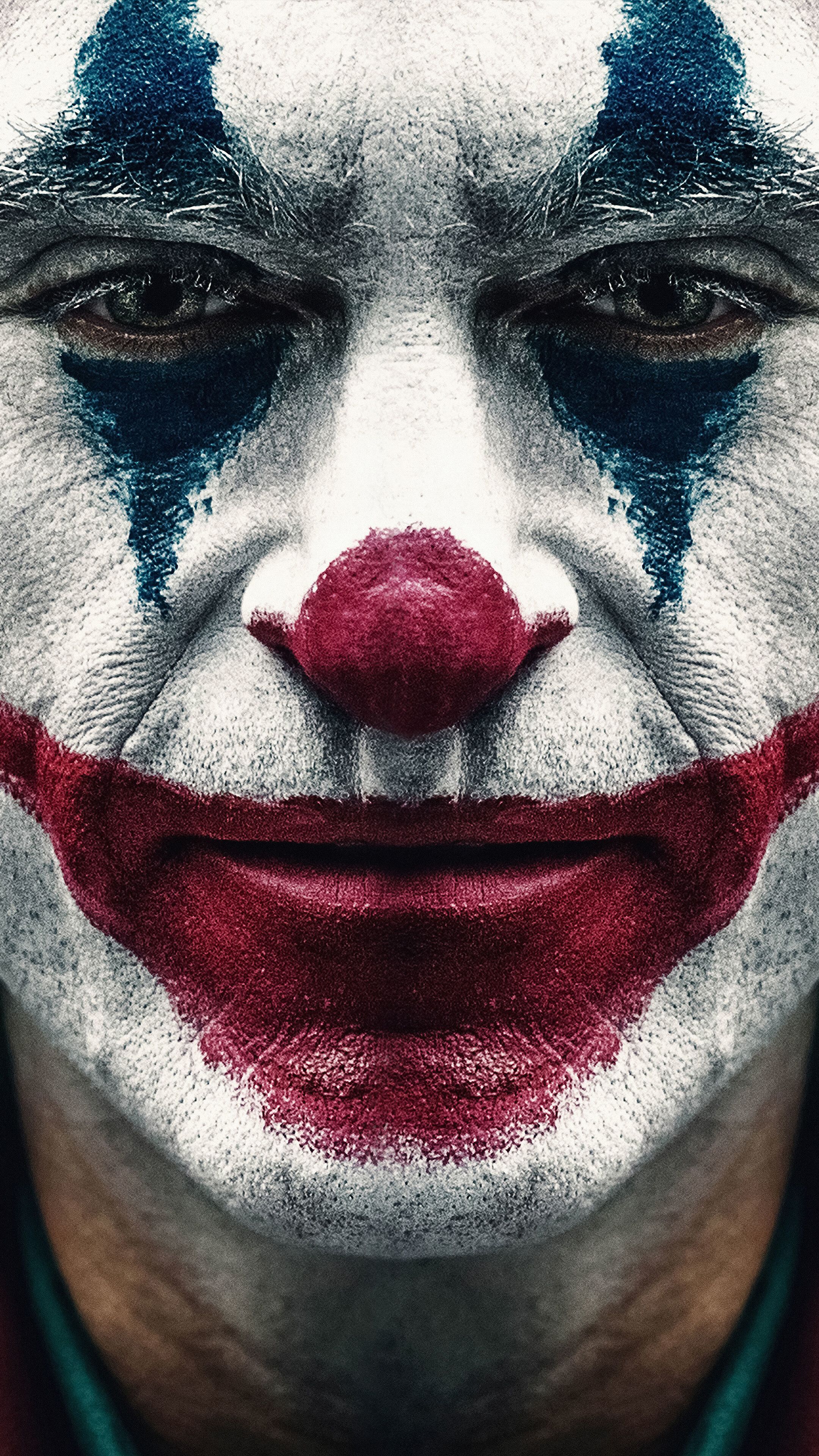 Joker, 2019, Joaquin Phoenix, Clown, Makeup phone HD Wallpaper, Image, Background, Photo and Picture. Mocah HD Wallpaper