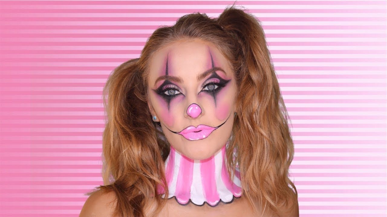 How To Do Cute Clown Makeup For