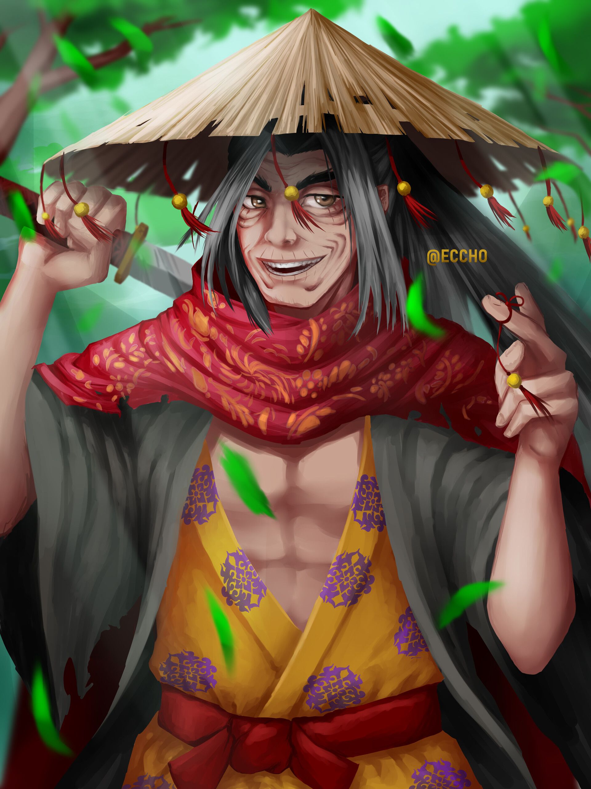 sasaki kojiro- shuumatsu no valkyrie, E3ccho Dark