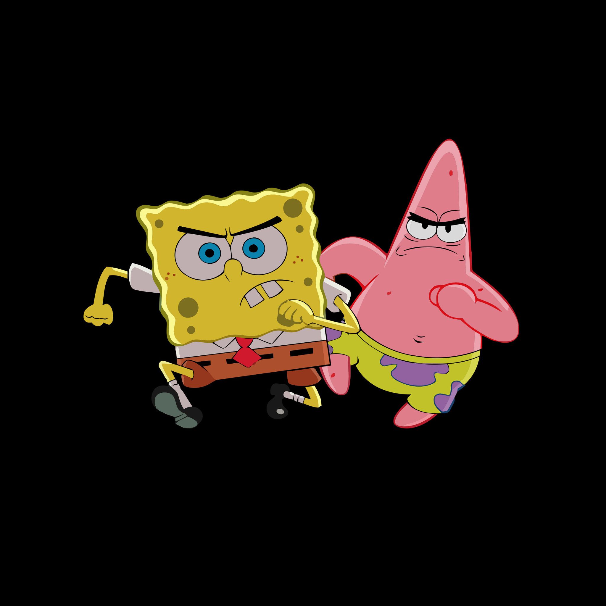 Patrick Star And Spongebob iPad Air HD 4k Wallpaper, Image, Background, Photo and Picture