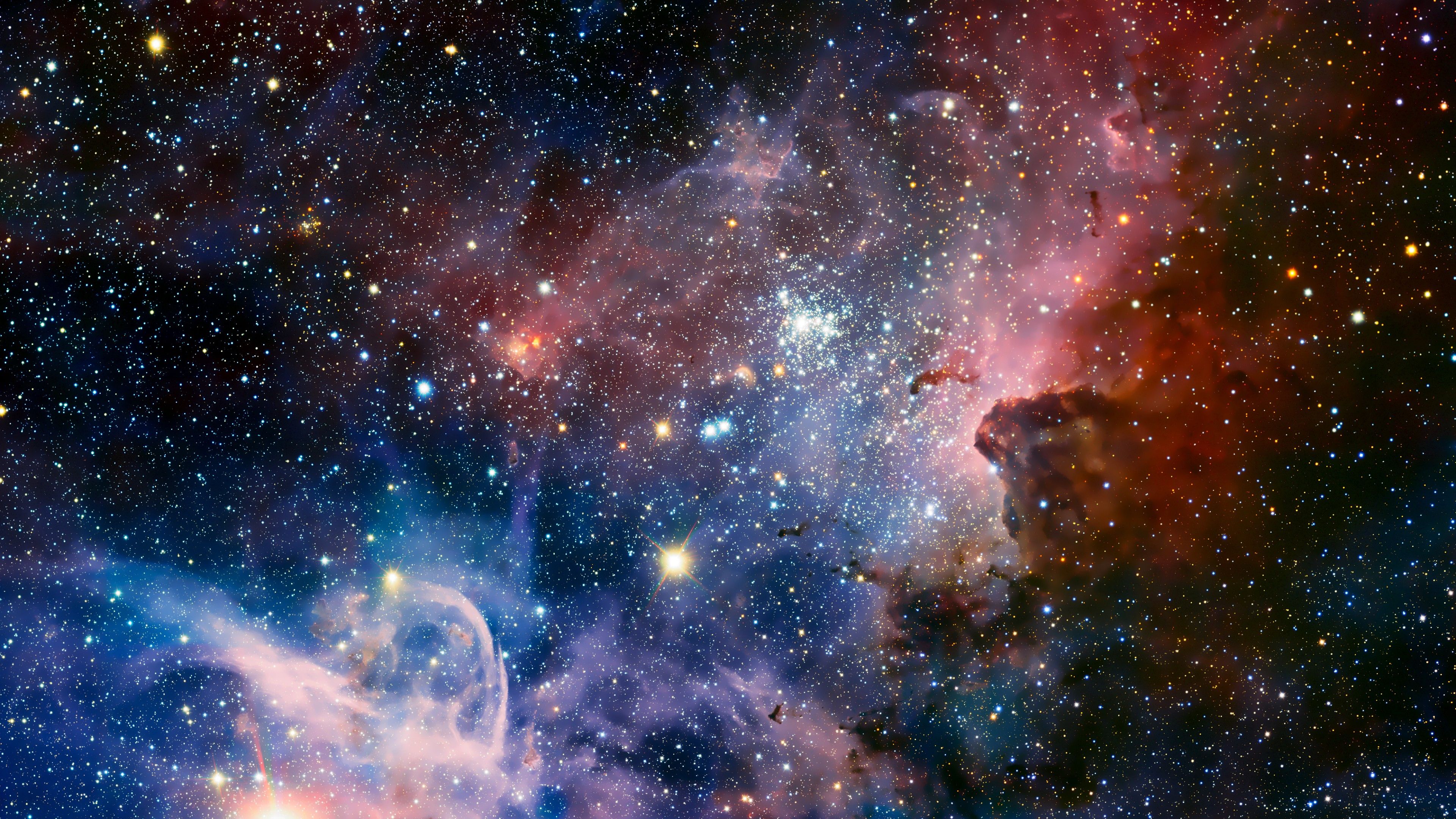 Carina Nebula, Nebula, Space, Stars 4k wallpaper. Mocah HD Wallpaper