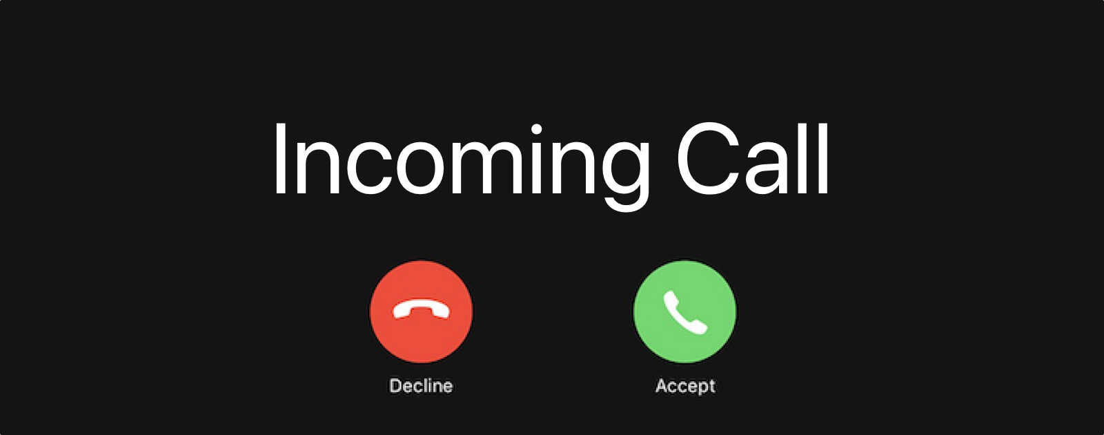 incoming call wallpaper