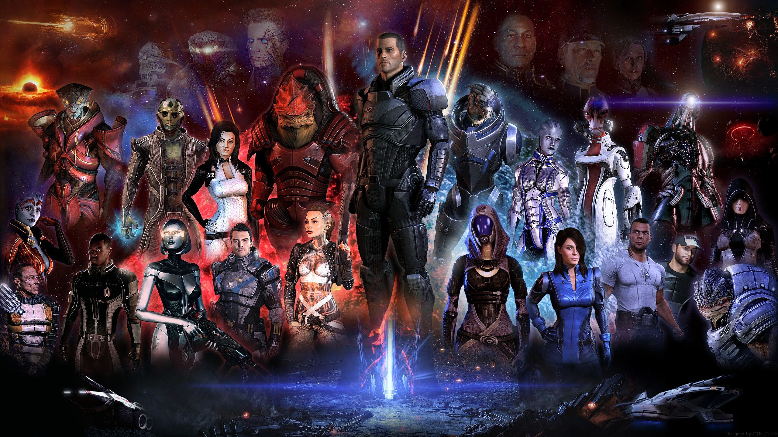 Desktop Mass Effect HD Wallpaper