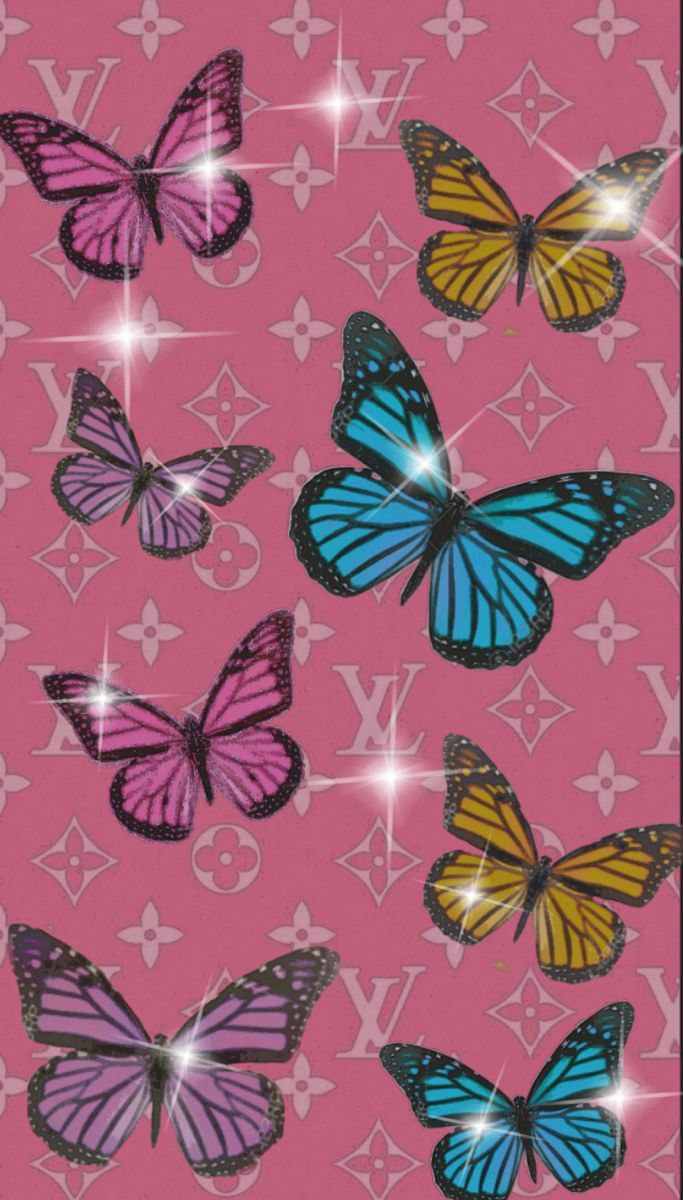 LV butterflies wallpaper by LastResortUpgrade - Download on ZEDGE