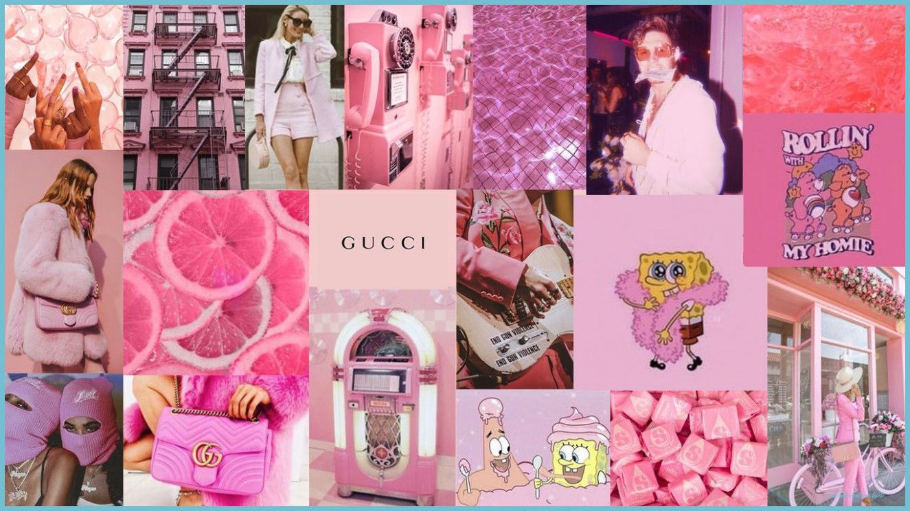 Download Y2k Gucci In Pink Wallpaper