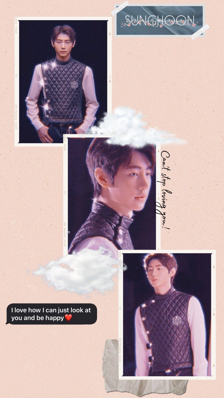I Land Park Sunghoon Aesthetic Wallpaper