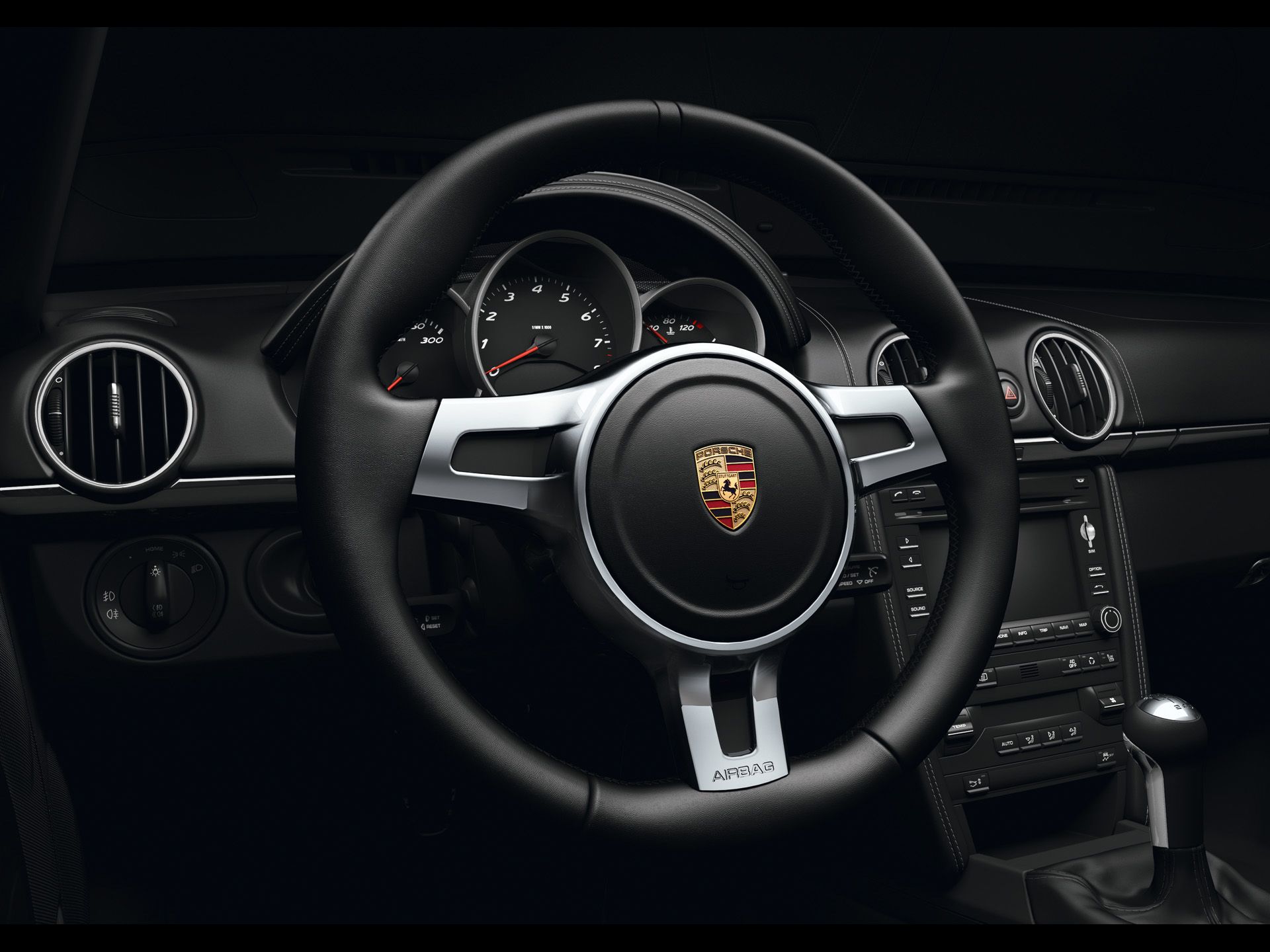 Porsche Boxster S Black Edition Wheel