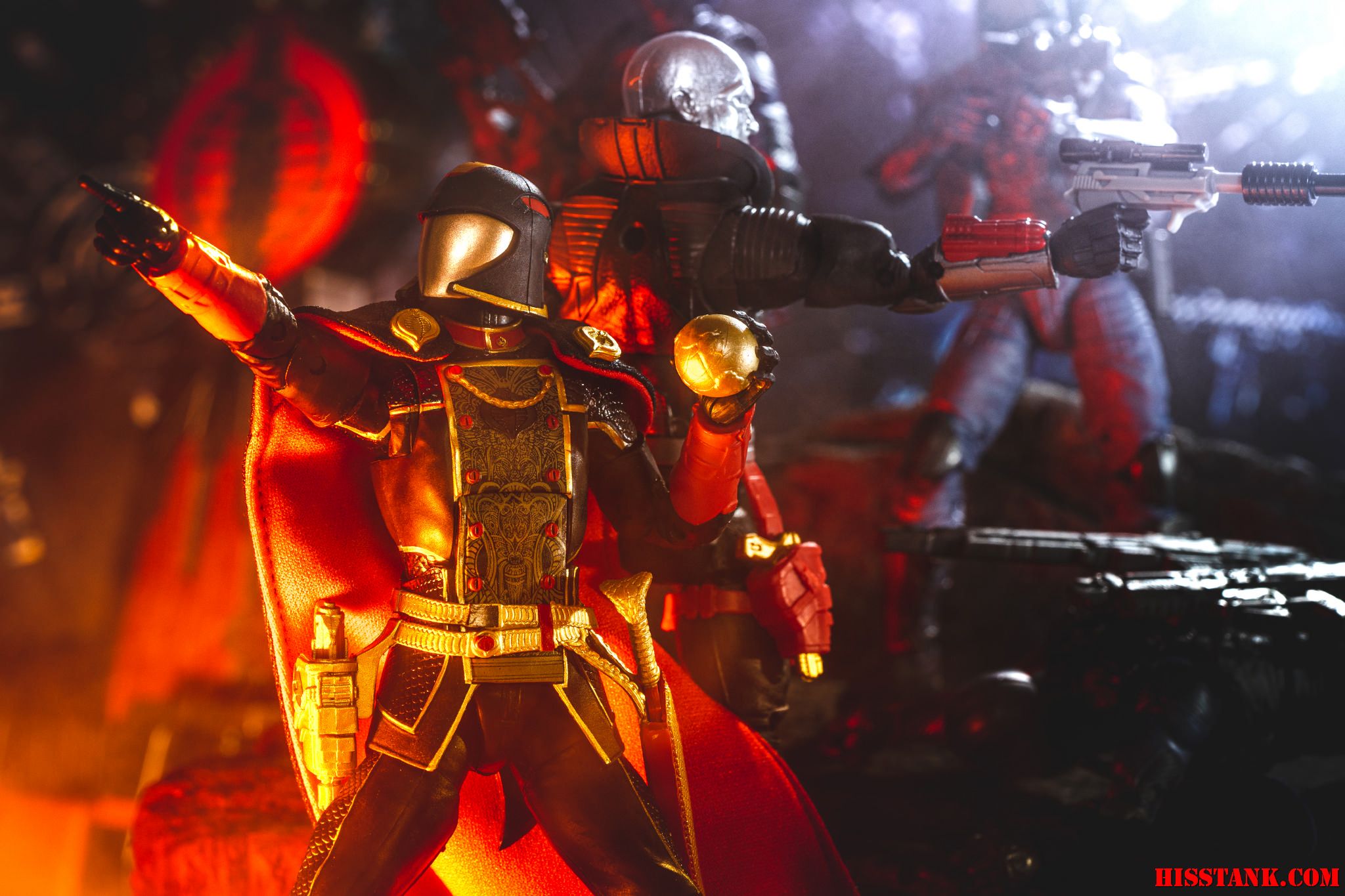 G.I. Joe Classified Snake Supreme Cobra Commander In Hand Gallery