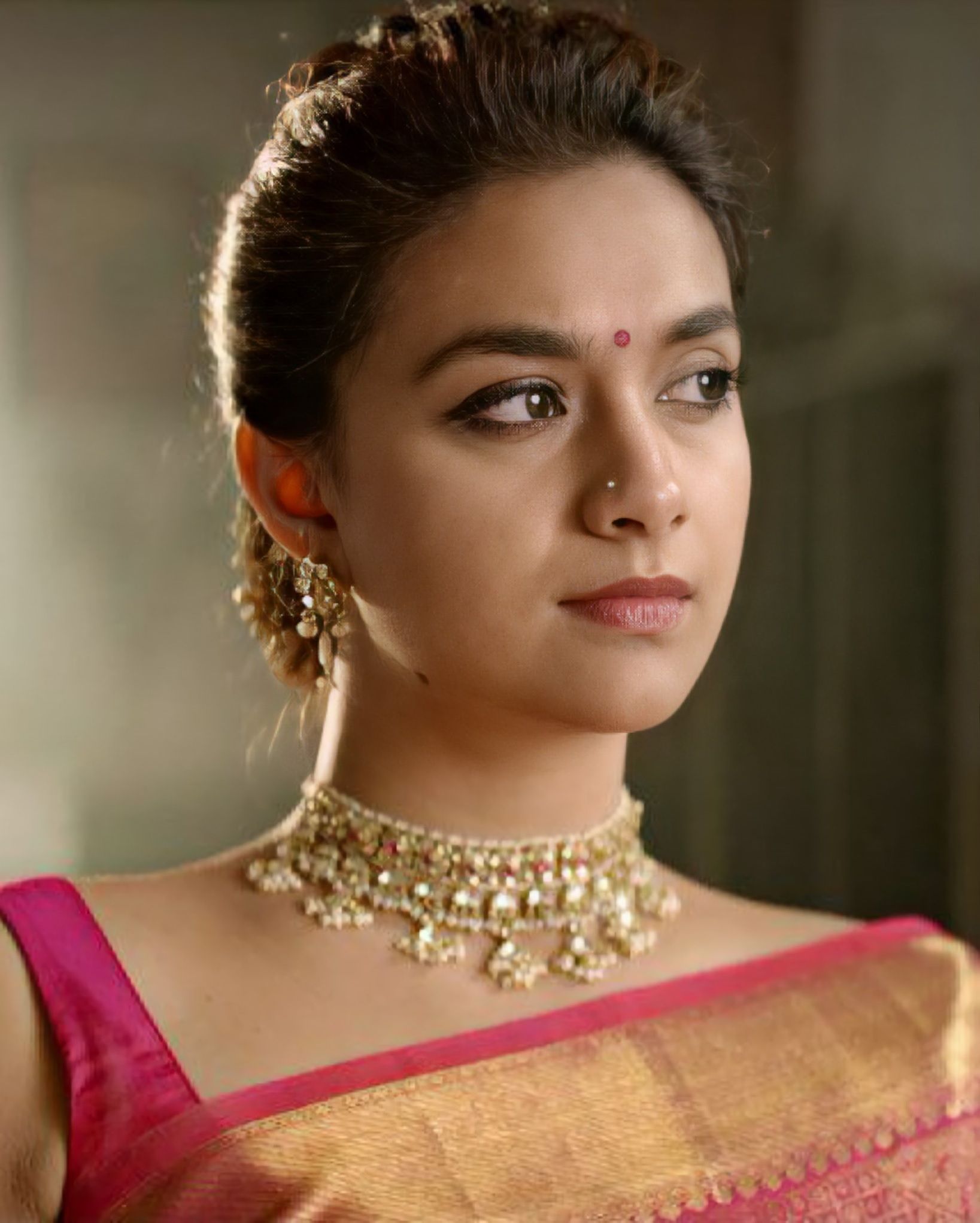 Keerthy Suresh Awesome Pretty Looks New HD Stills from Miss India. How to look pretty, Indian heroine photo, India beauty women