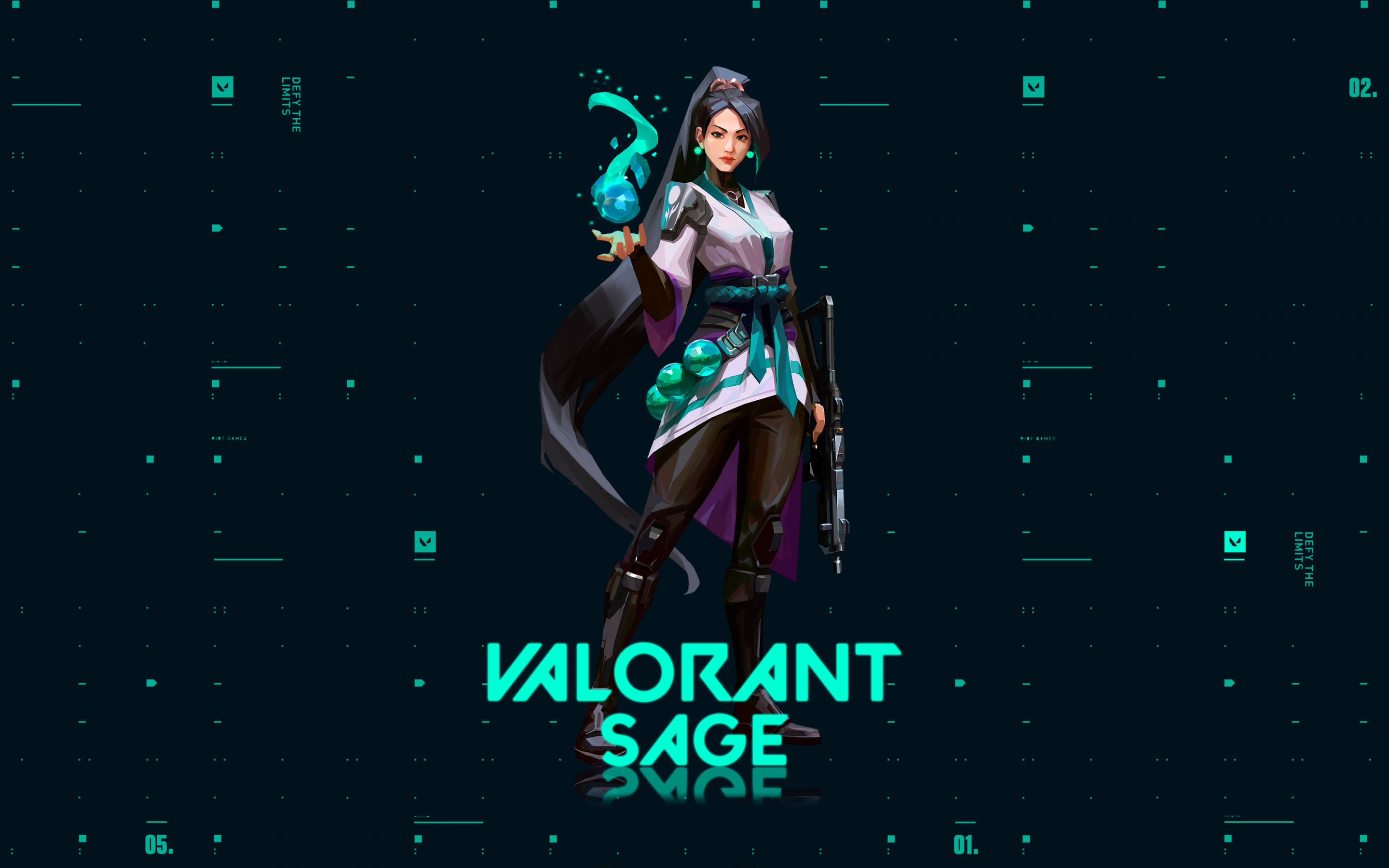 Sage Valorant 4K Wallpaper #5.2408