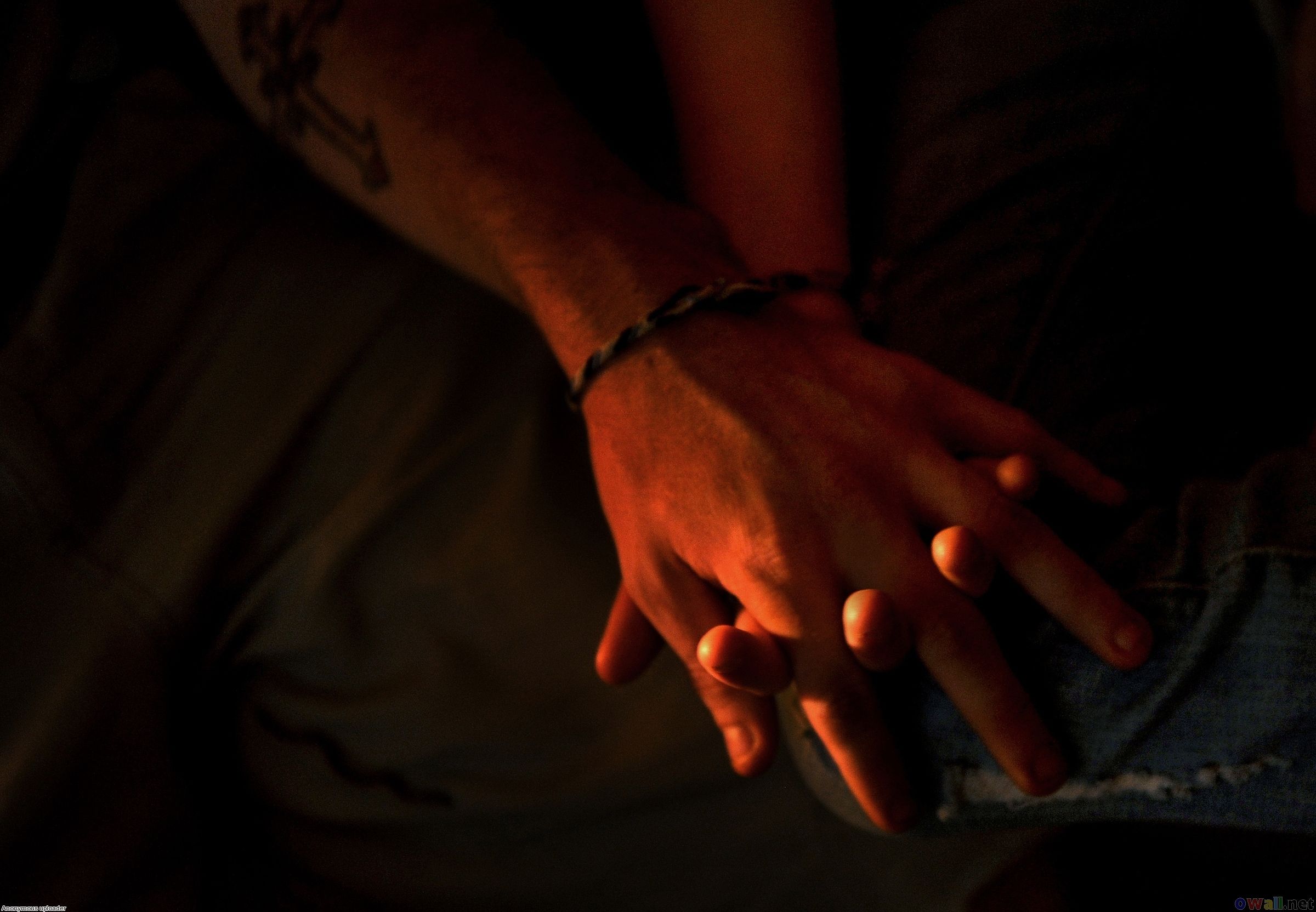 Couple Holding Hands Wallpaper