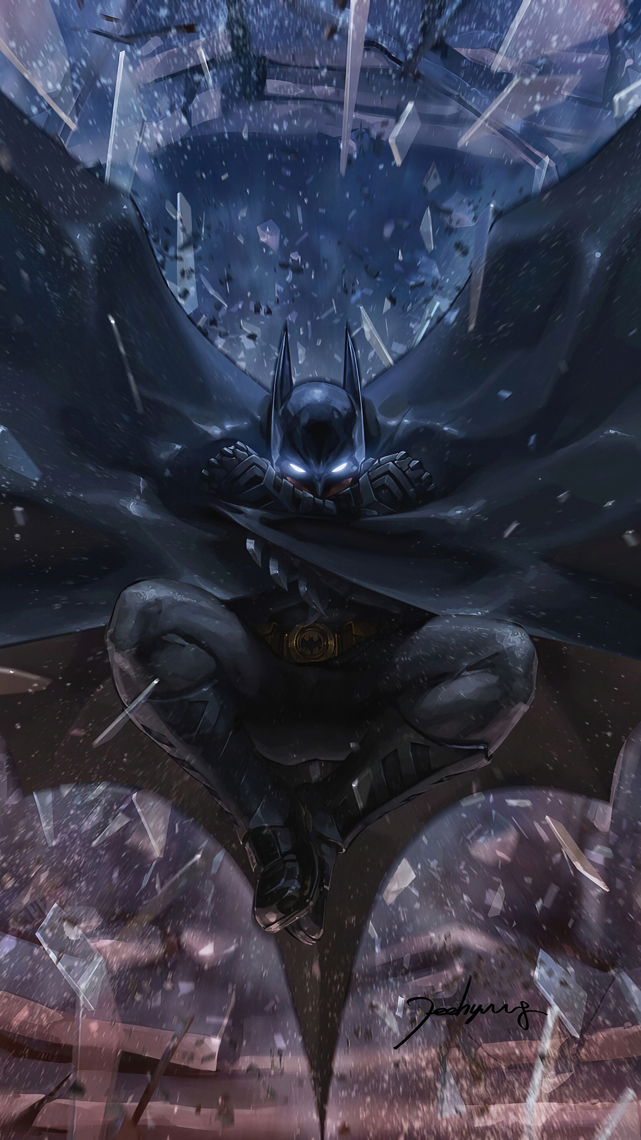 DC Comics Batman Dark Wallpaper - Batman Wallpapers pour iPhone