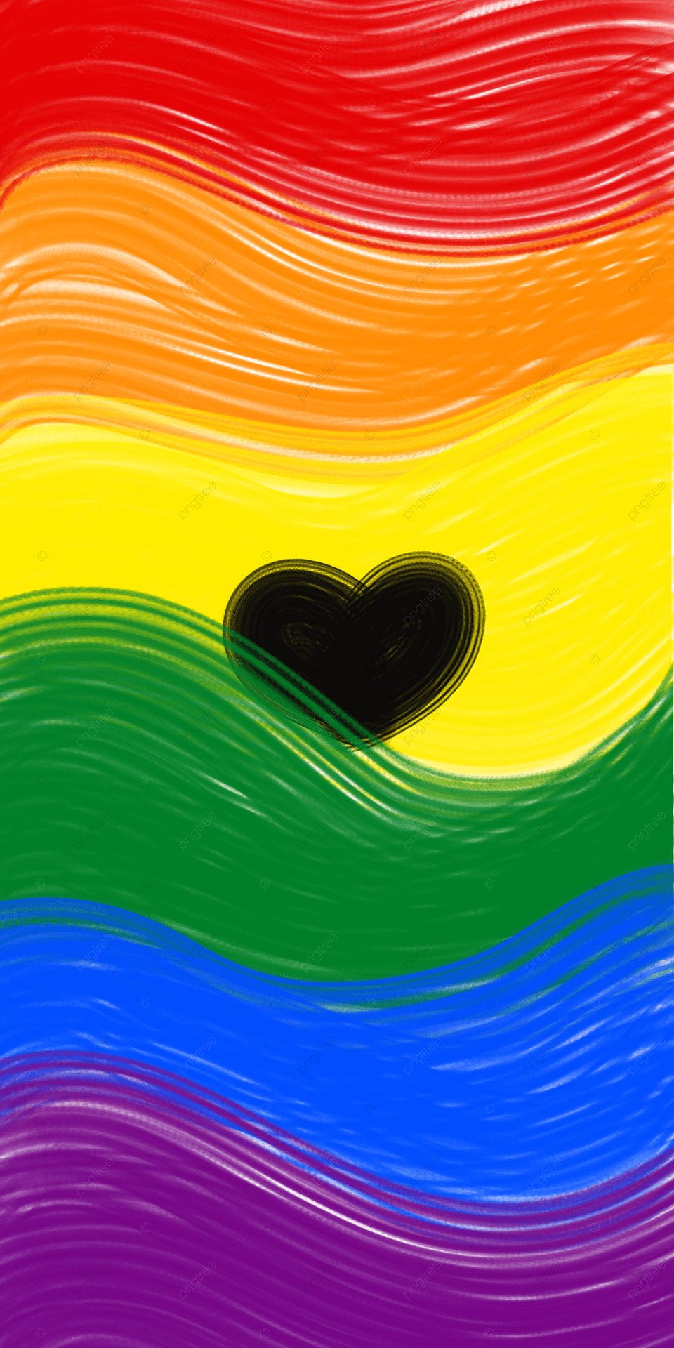 Colourful Love Pride Brush Wallpaper, Pride, Love Wins, Pride June Background Image for Free Download