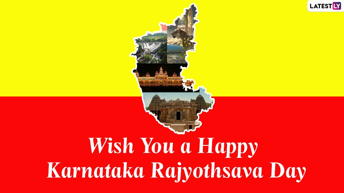 Karnataka Rajyotsava 2020 Wishes & Kerala Piravi Image & Greetings: Share Messages, Quotes, Pics & GIFs to Celebrate The Indian States' Formation Days on November 1