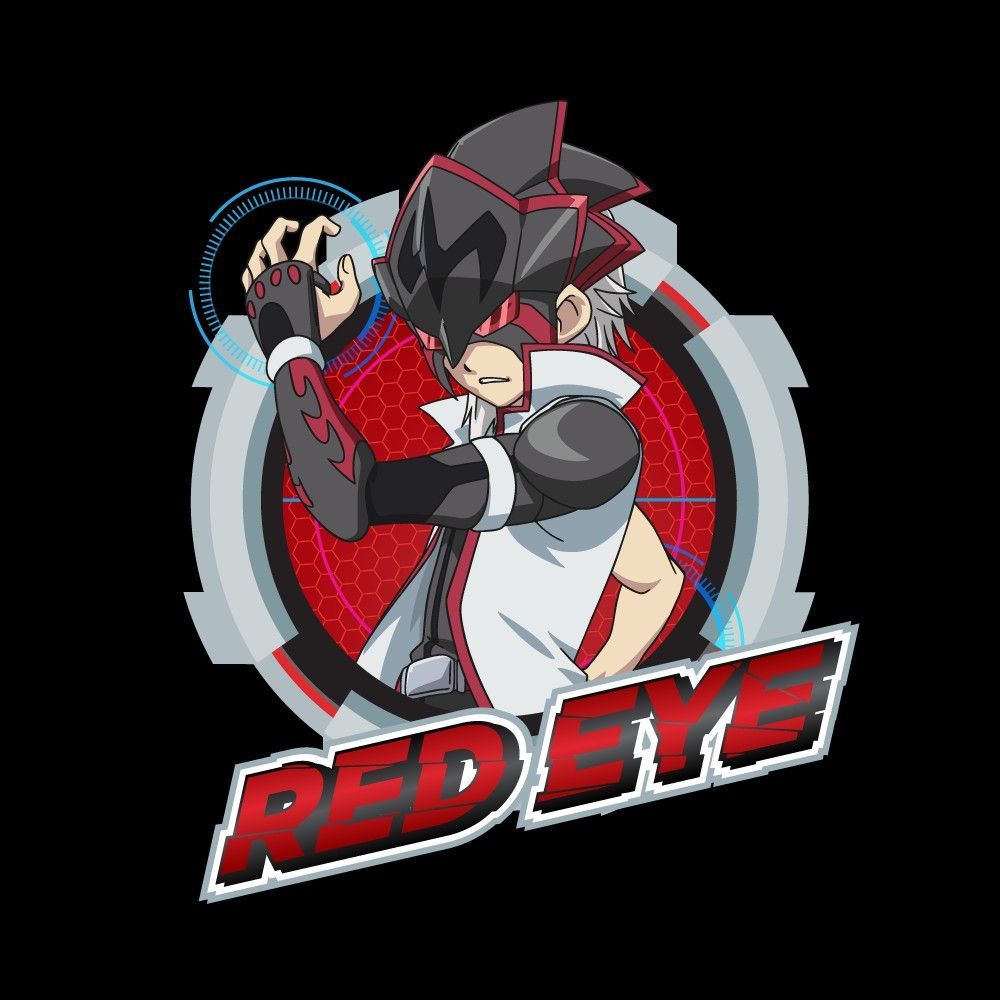 Red Eye Shu Kurenai. Red Eyes, Beyblade Characters, Character Design
