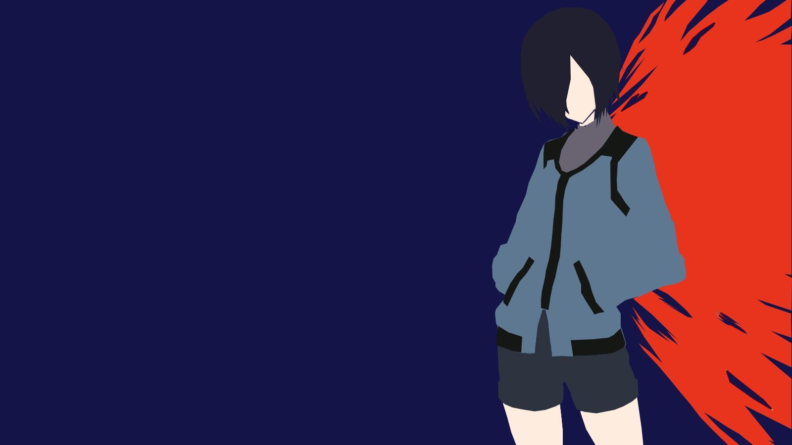 Tokyo Ghoul Minimalist Wallpapers - Wallpaper Cave