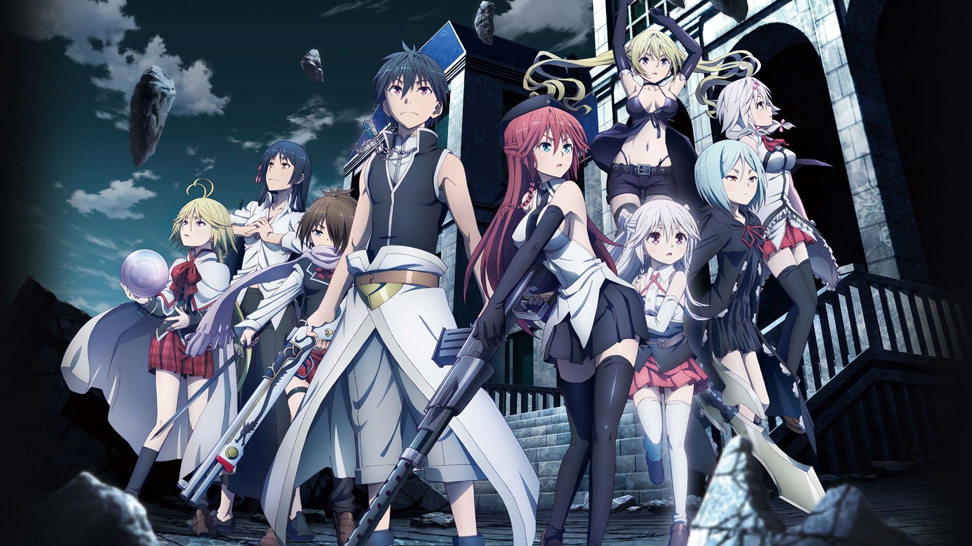 Trinity Seven, Asami Lilith, Kannazuki Arin, Sherlock Lieselotte, Kazama Levi, Kasuga Arata, Fudou Akio, Yamana Mira, Kurata Yui, Anime Wallpaper HD / Desktop and Mobile Background