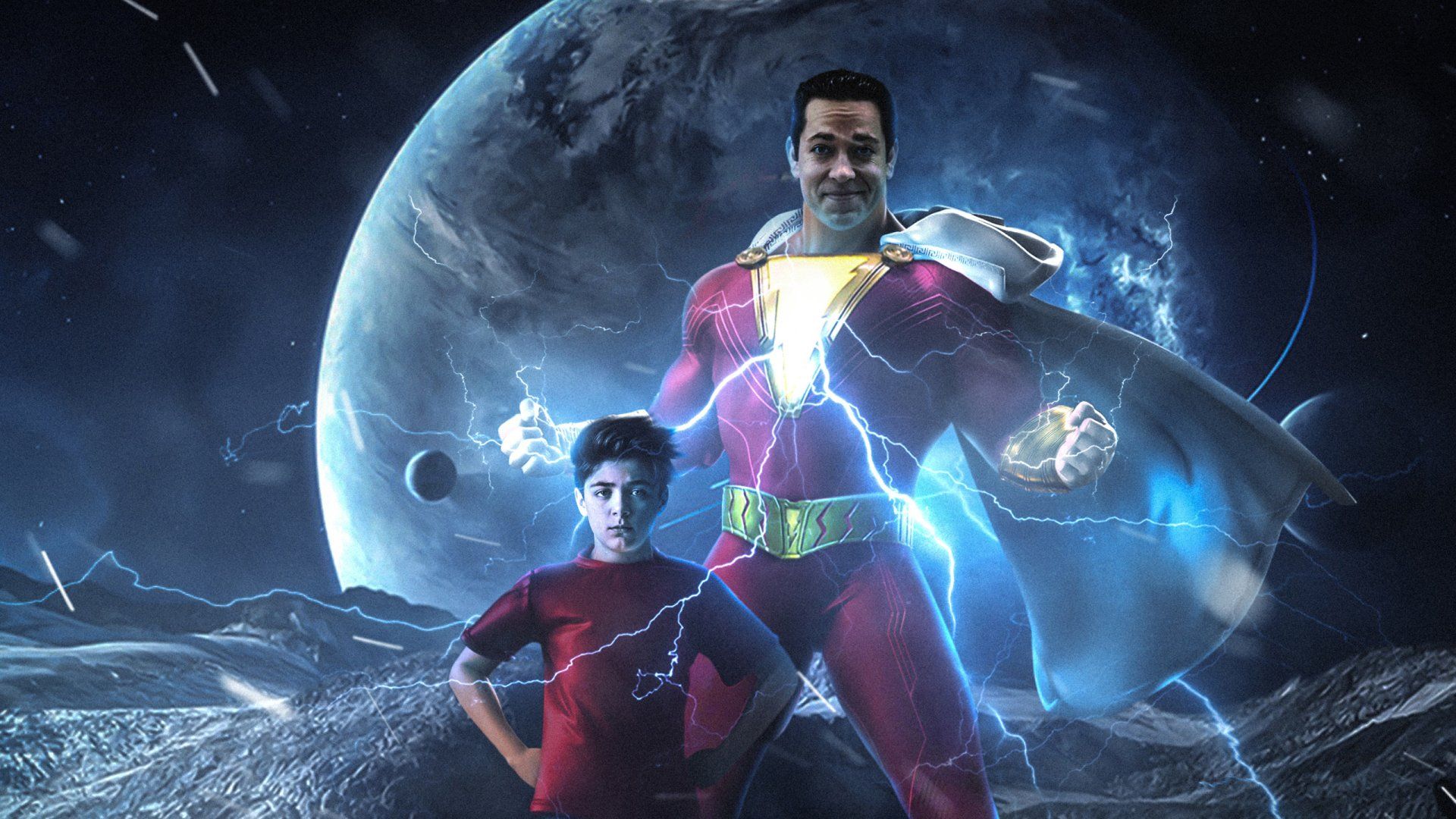 Shazam! HD Wallpaper and Background Image