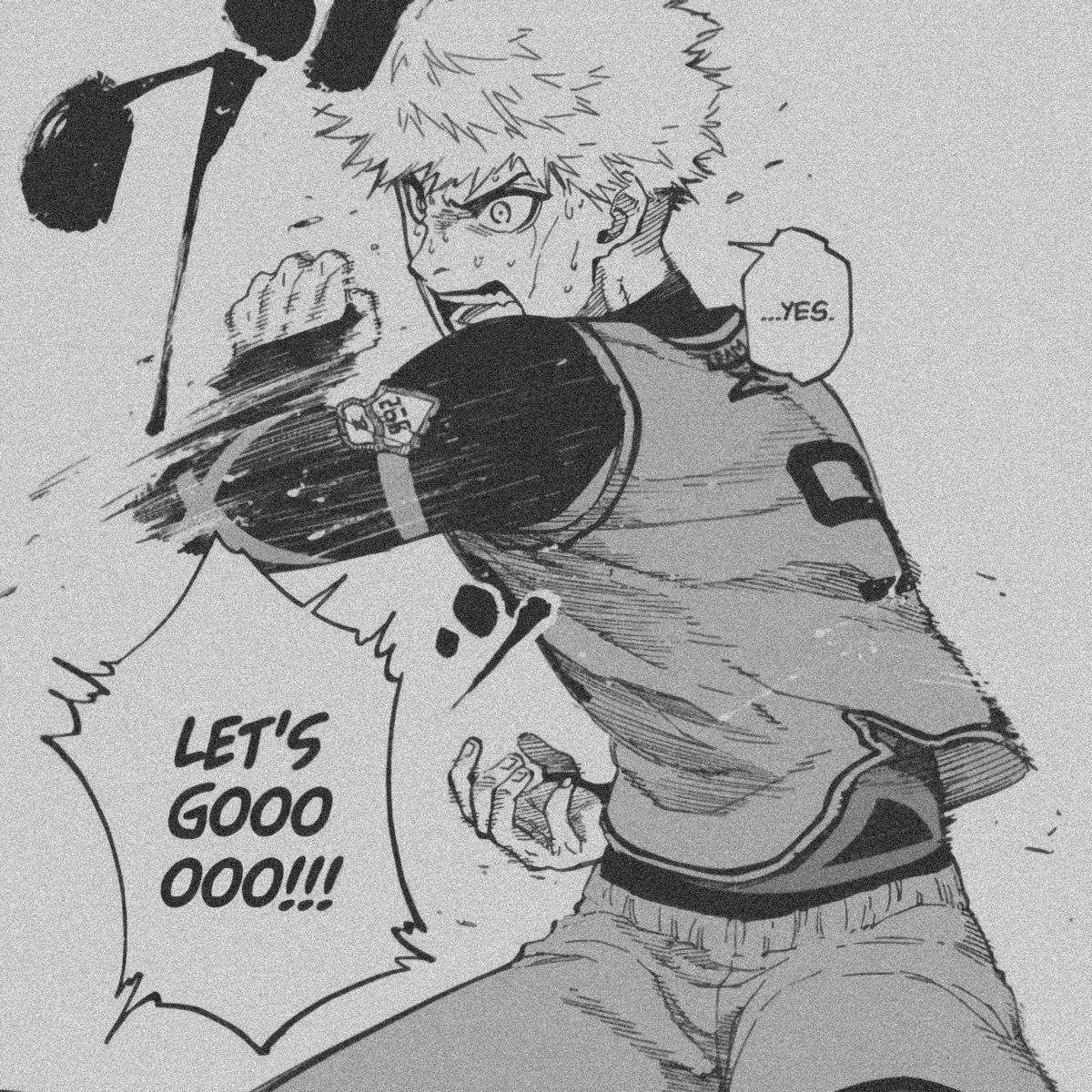 kunigami scoring a goal n screaming “let's goooooo” bc he is superior like that. Anime, Manga poses, Blue block
