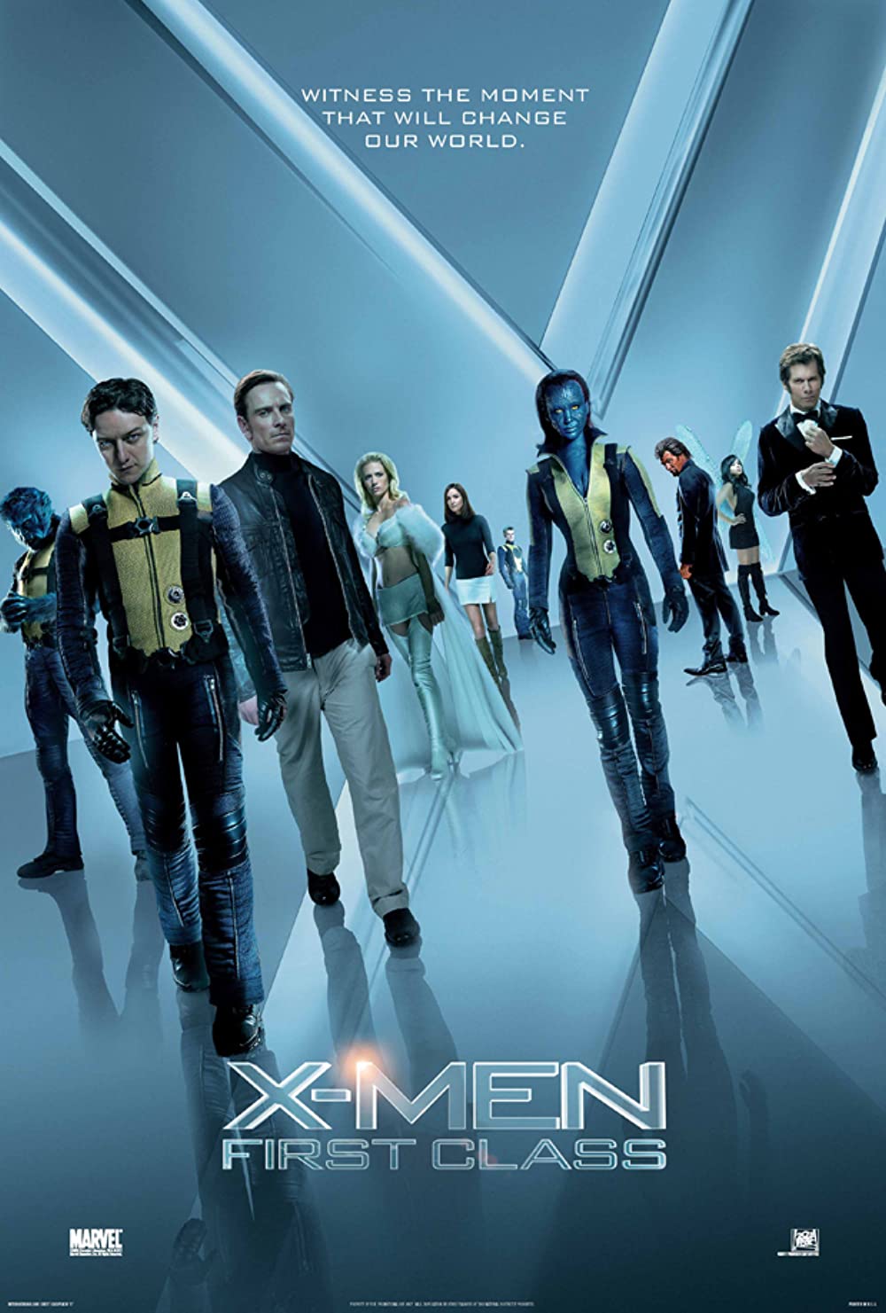 X Men: First Class (2011) And Bloopers