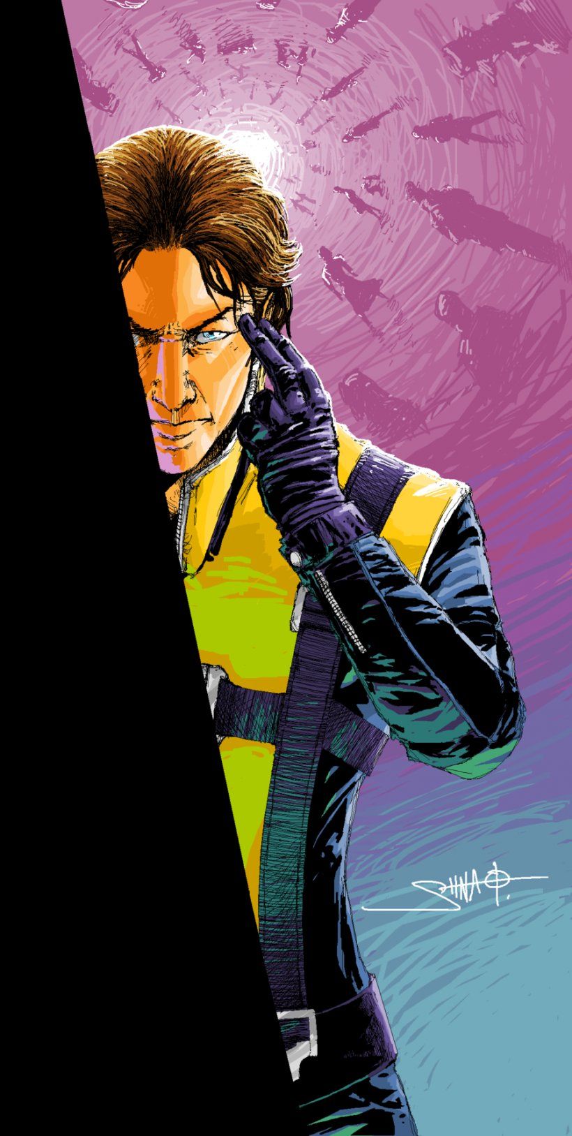 Professor X Magneto X Men: First Class James McAvoy, PNG, 900x1786px, Watercolor, Cartoon, Flower, Frame, Heart
