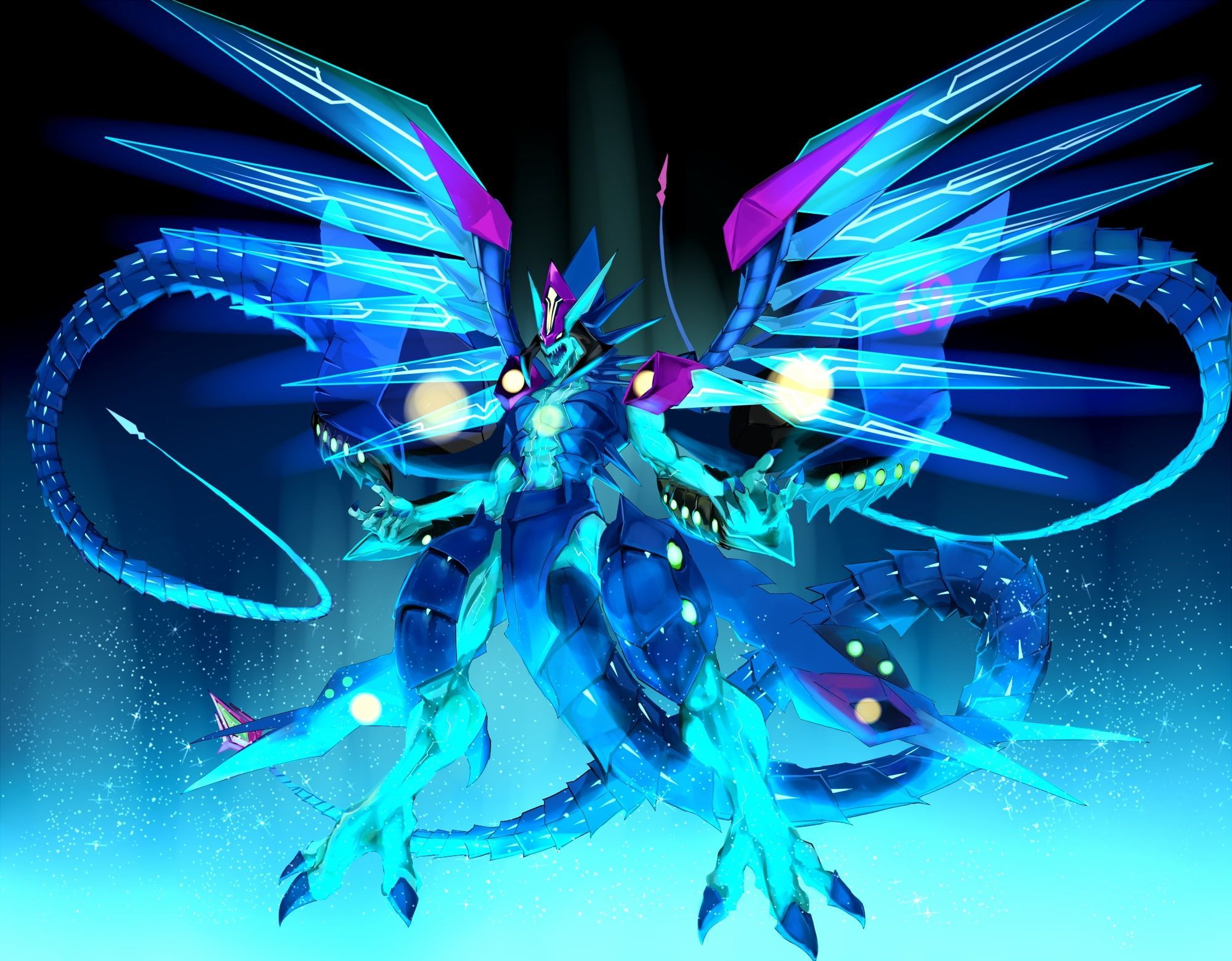 Yu Gi Oh! Zexal Galaxy Eyes Prime Photon Dragon #Anime P #wallpaper #hdwallpaper #desktop. Dragones, Yugioh Personajes, Ojos Galaxia
