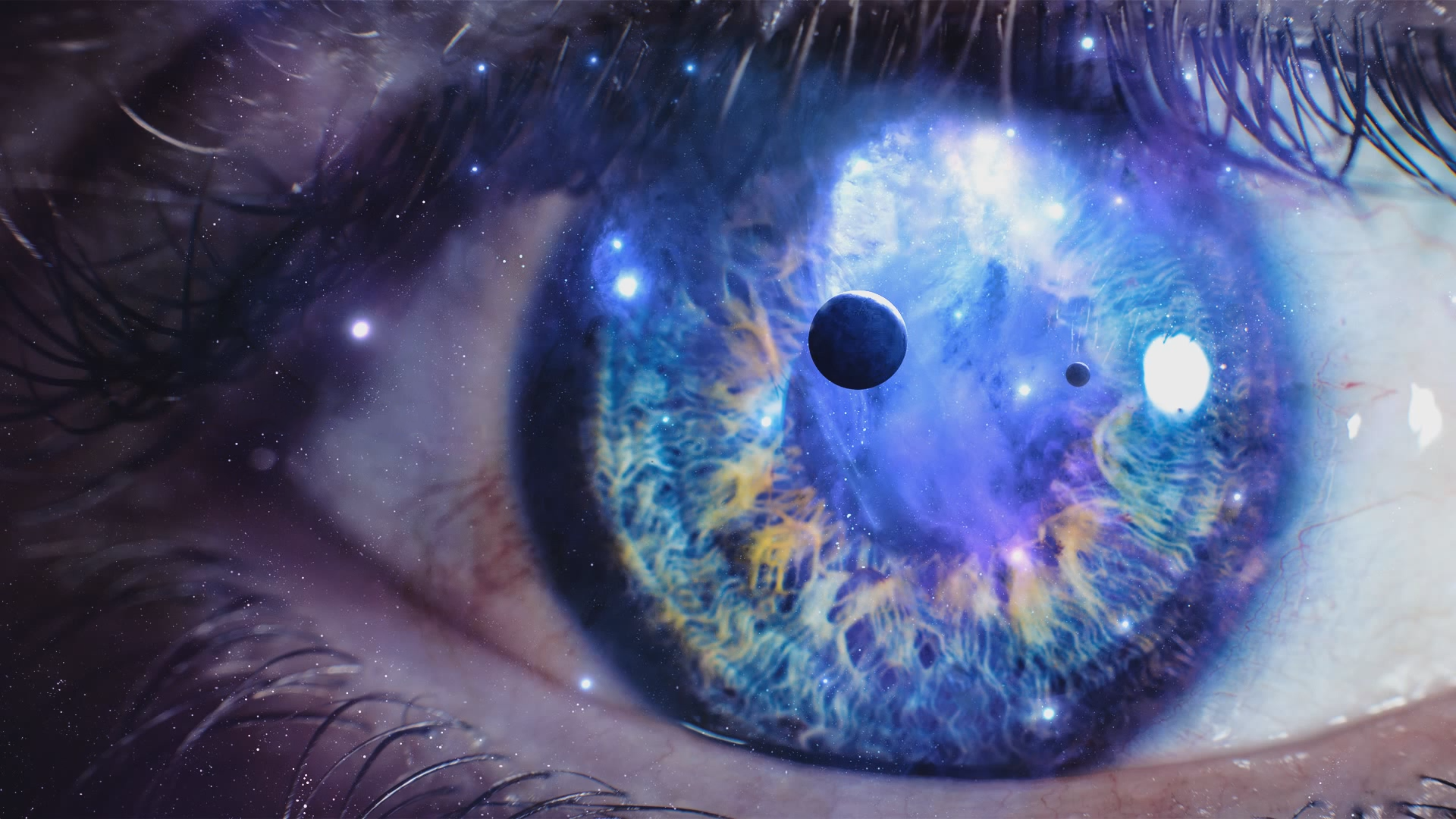 Galaxy Eyes Wallpapers - Wallpaper Cave
