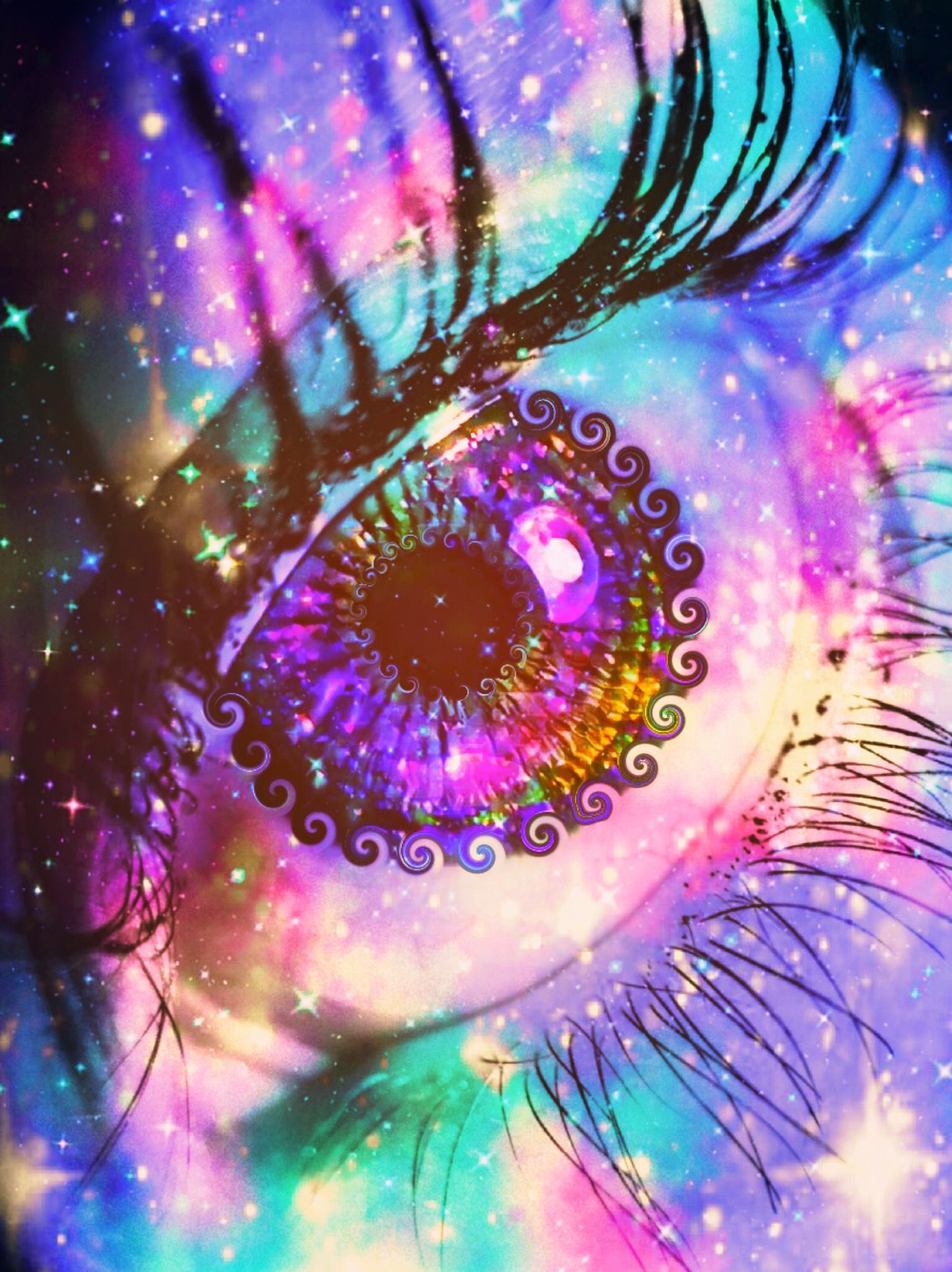Galaxy Eyes Wallpapers - Wallpaper Cave