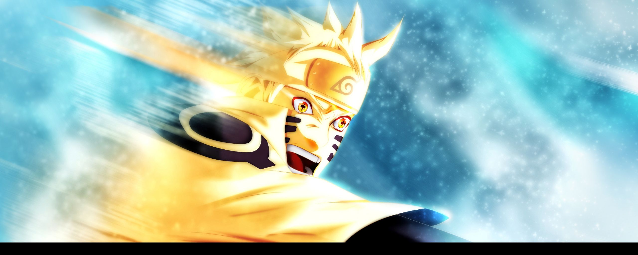 Download Naruto Uzumaki, anime boy, angry, art wallpaper, 2560x Dual Wide, Wide 21: Widescreen